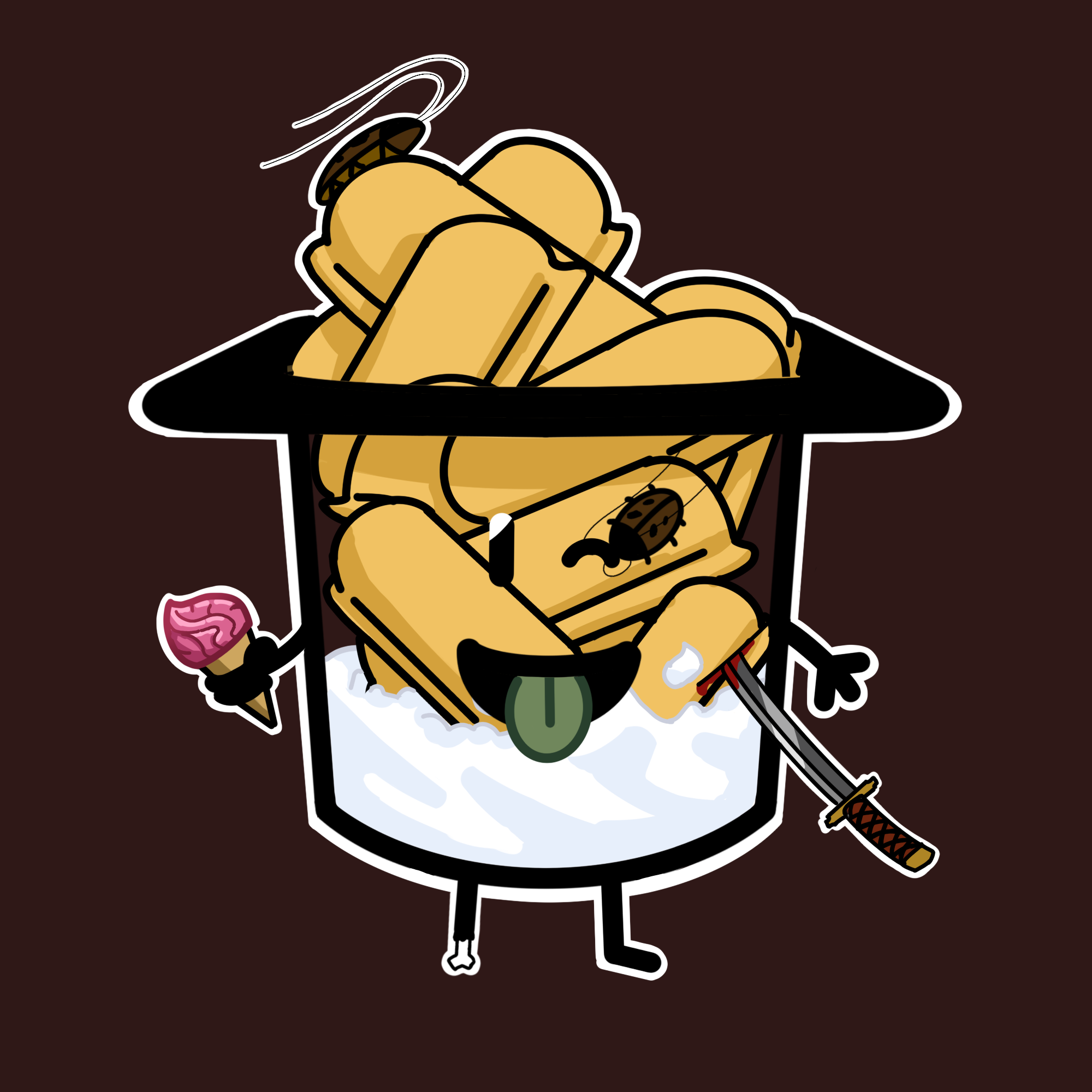 ZombiePuddin #934 NFT on Algorand