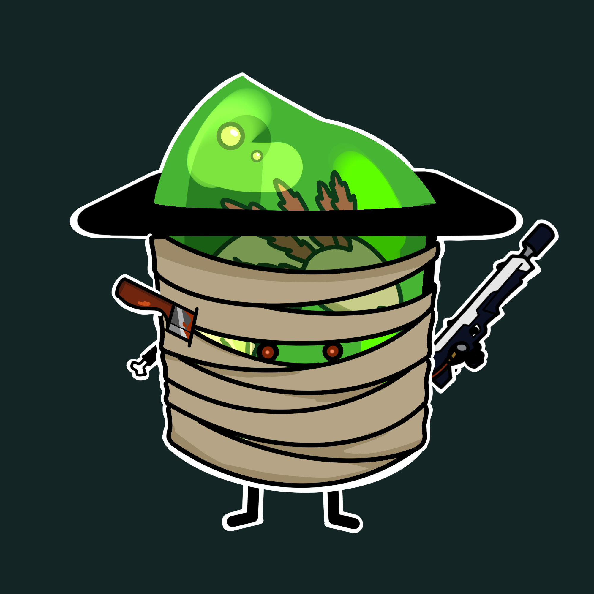 ZombiePuddin #947 NFT on Algorand