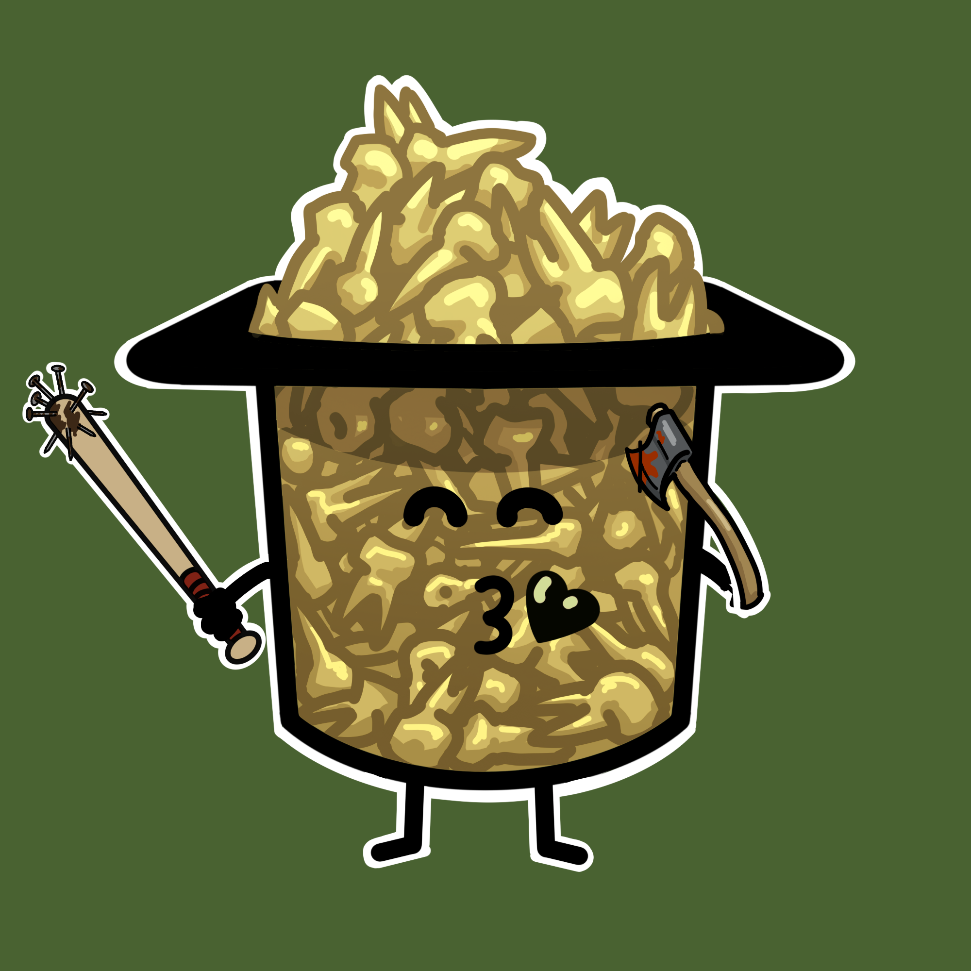 ZombiePuddin #96 NFT on Algorand