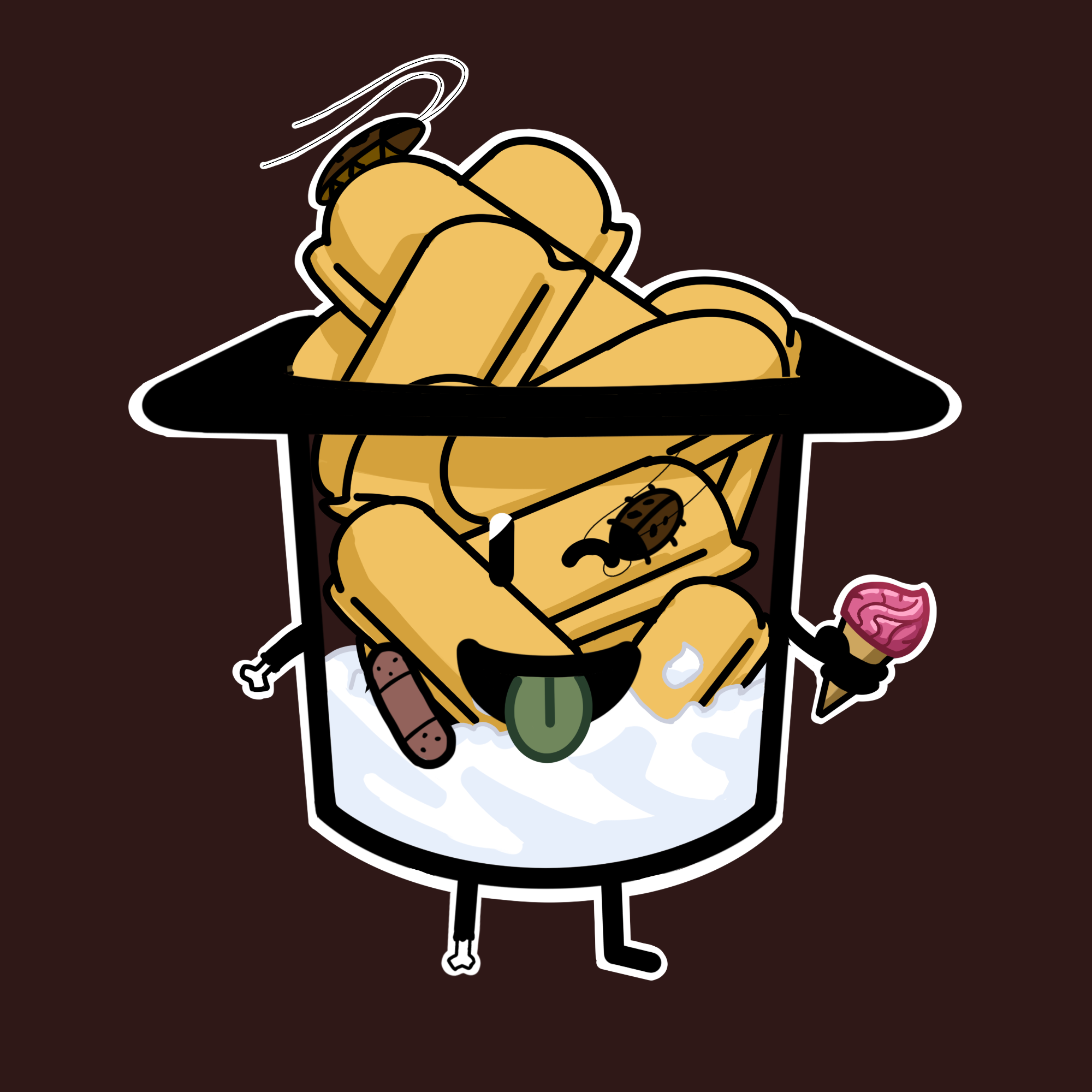 ZombiePuddin #961 NFT on Algorand