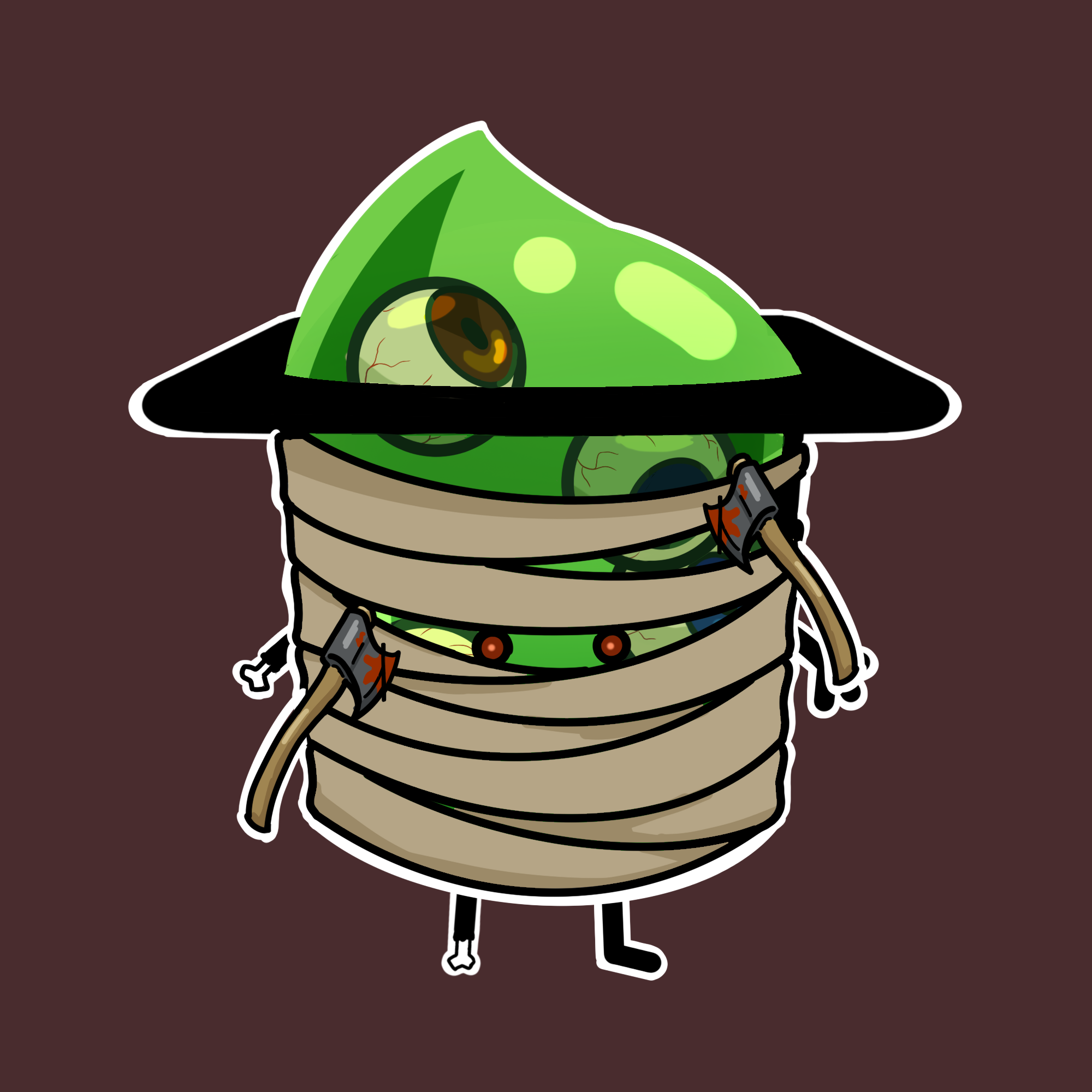 ZombiePuddin #993 NFT on Algorand