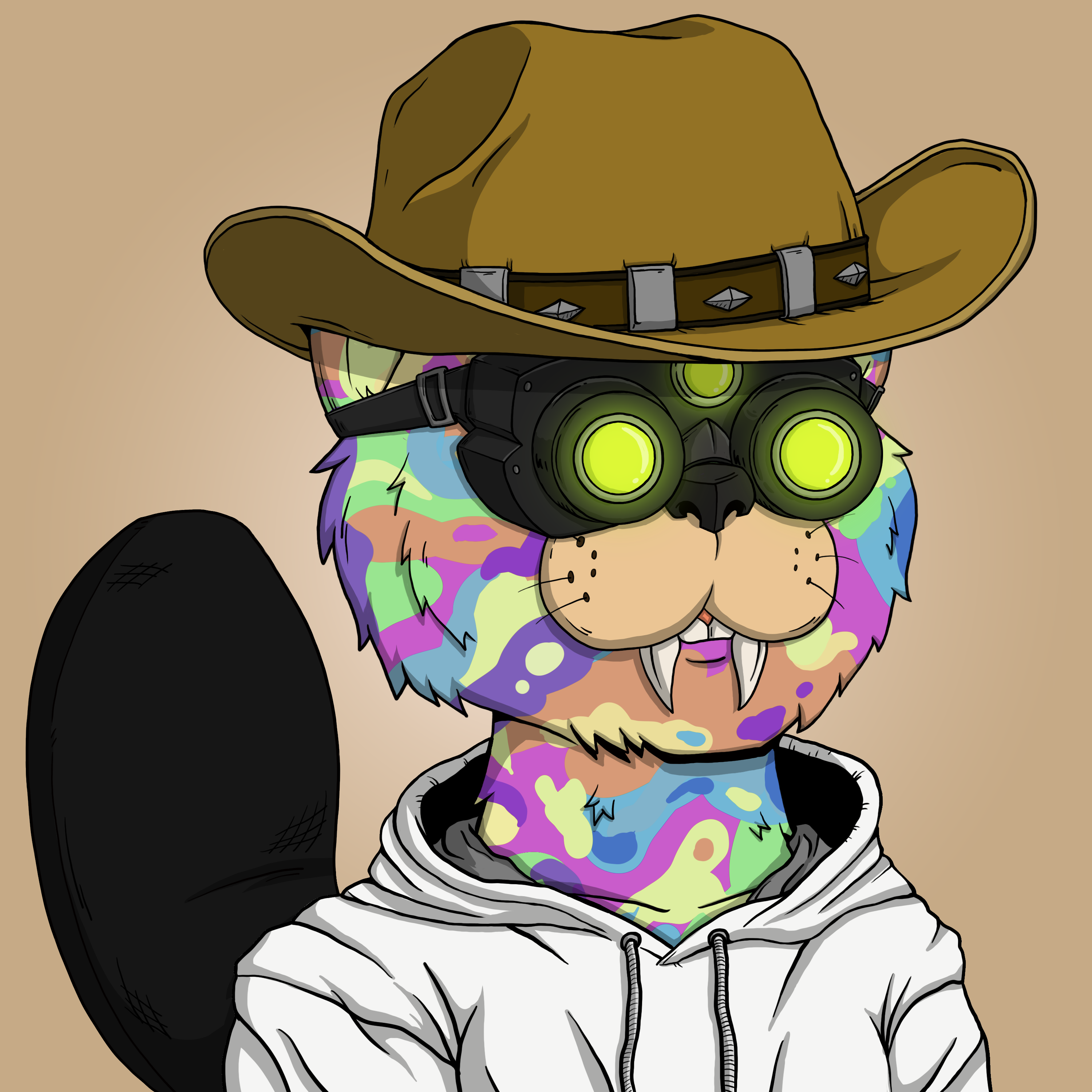 Beava Buds #883 NFT on Algorand