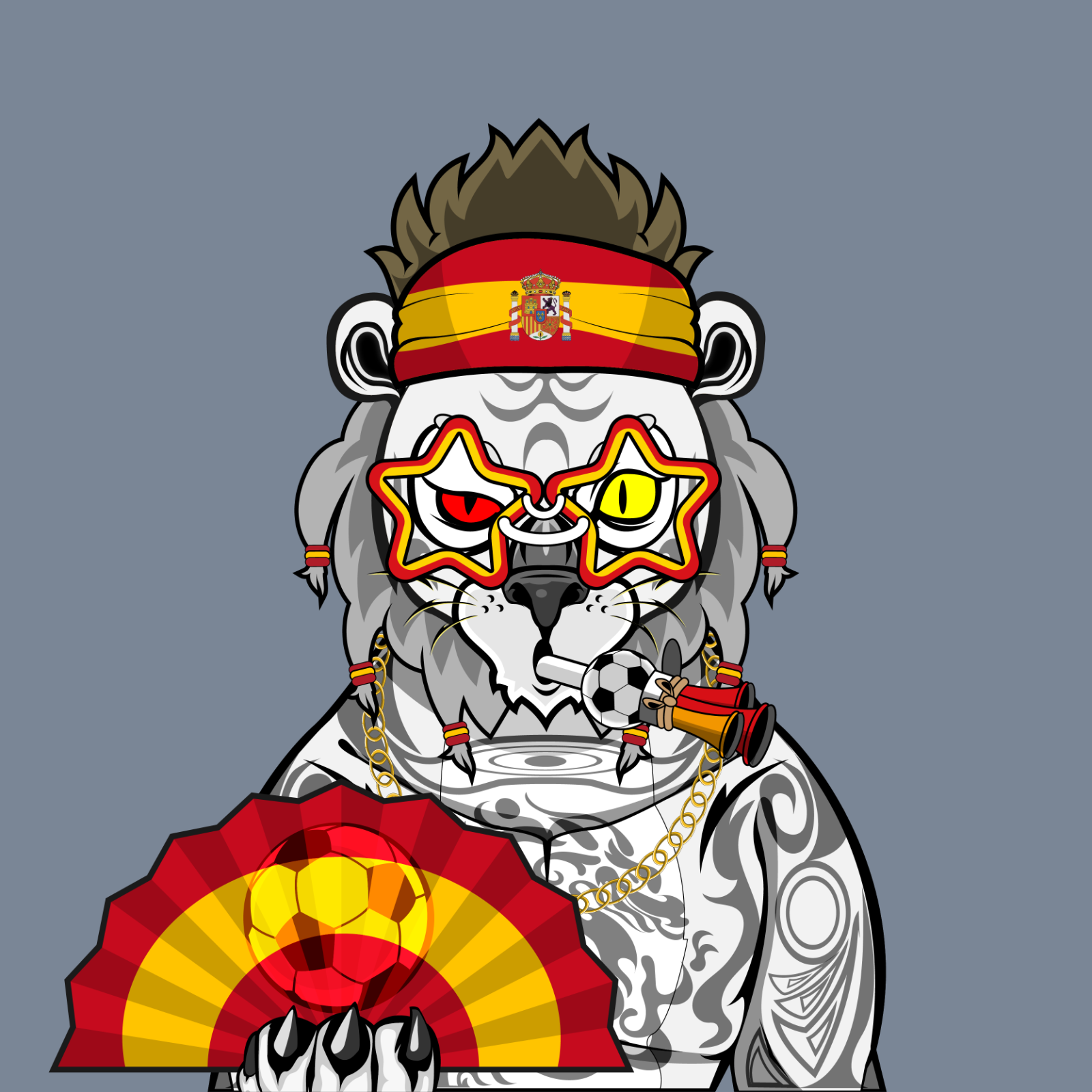 Football TigerChi #1499 NFT on Algorand