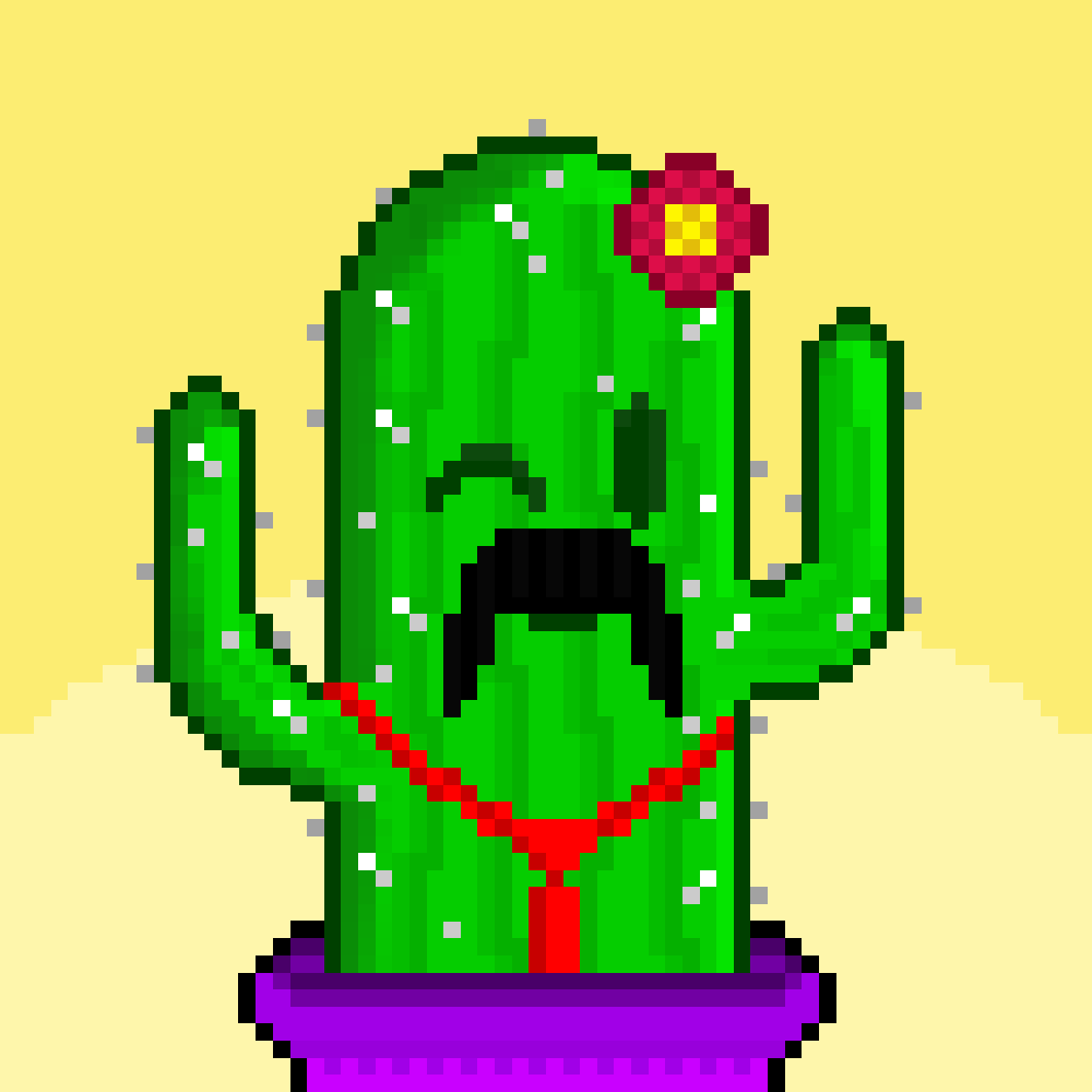 Cactus & Co. #634 NFT on Algorand