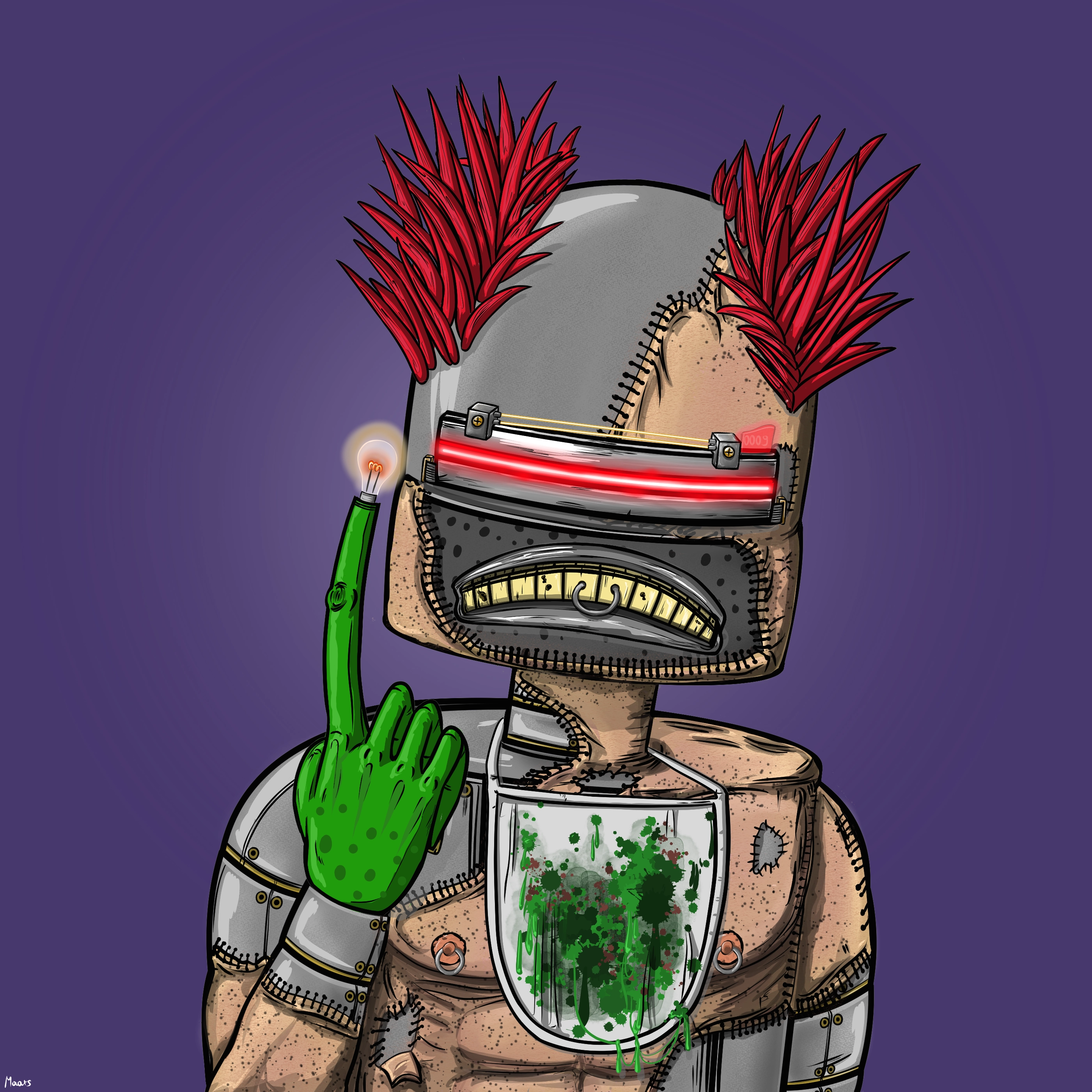 Mental Marvin #2517 NFT on Algorand