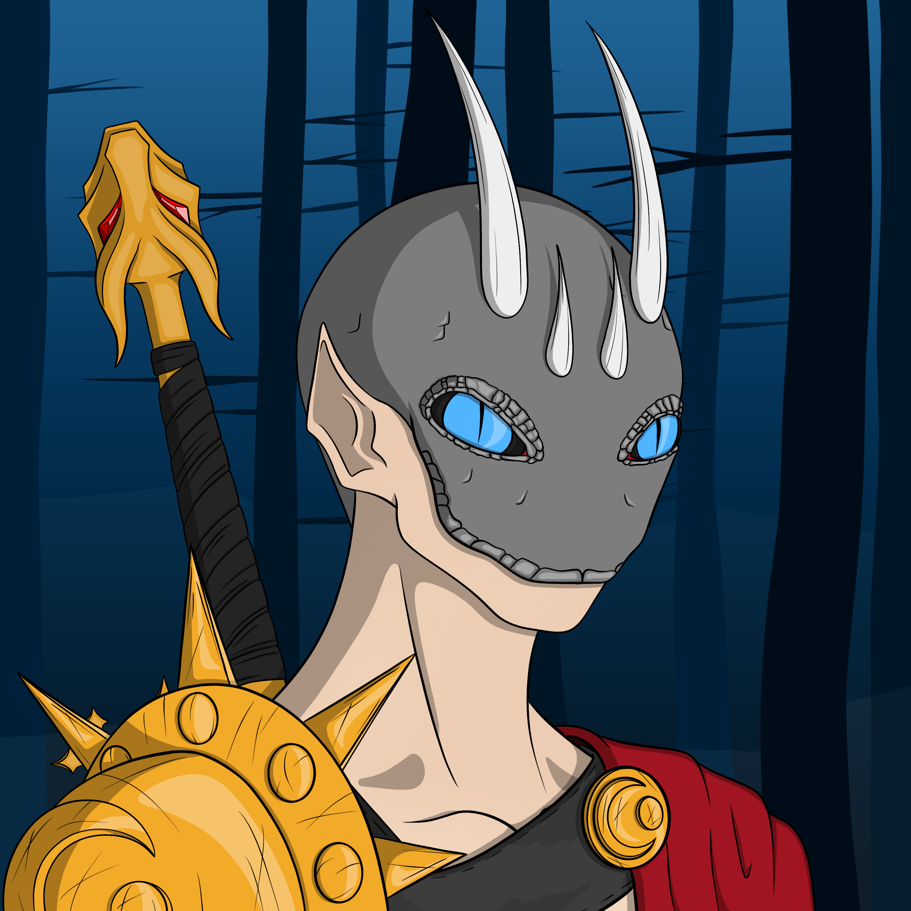 Dark Coin Champion #0808 NFT on Algorand