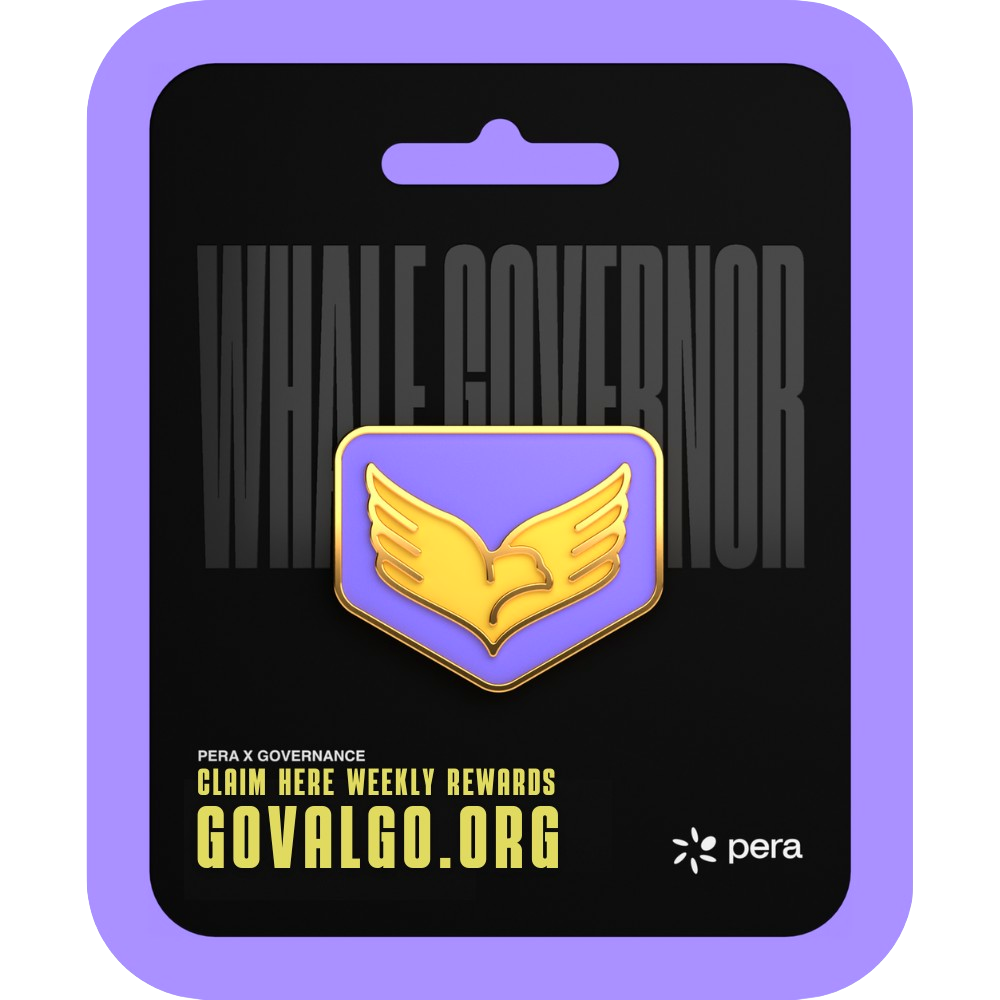 OG Governor Bounty NFT on Algorand