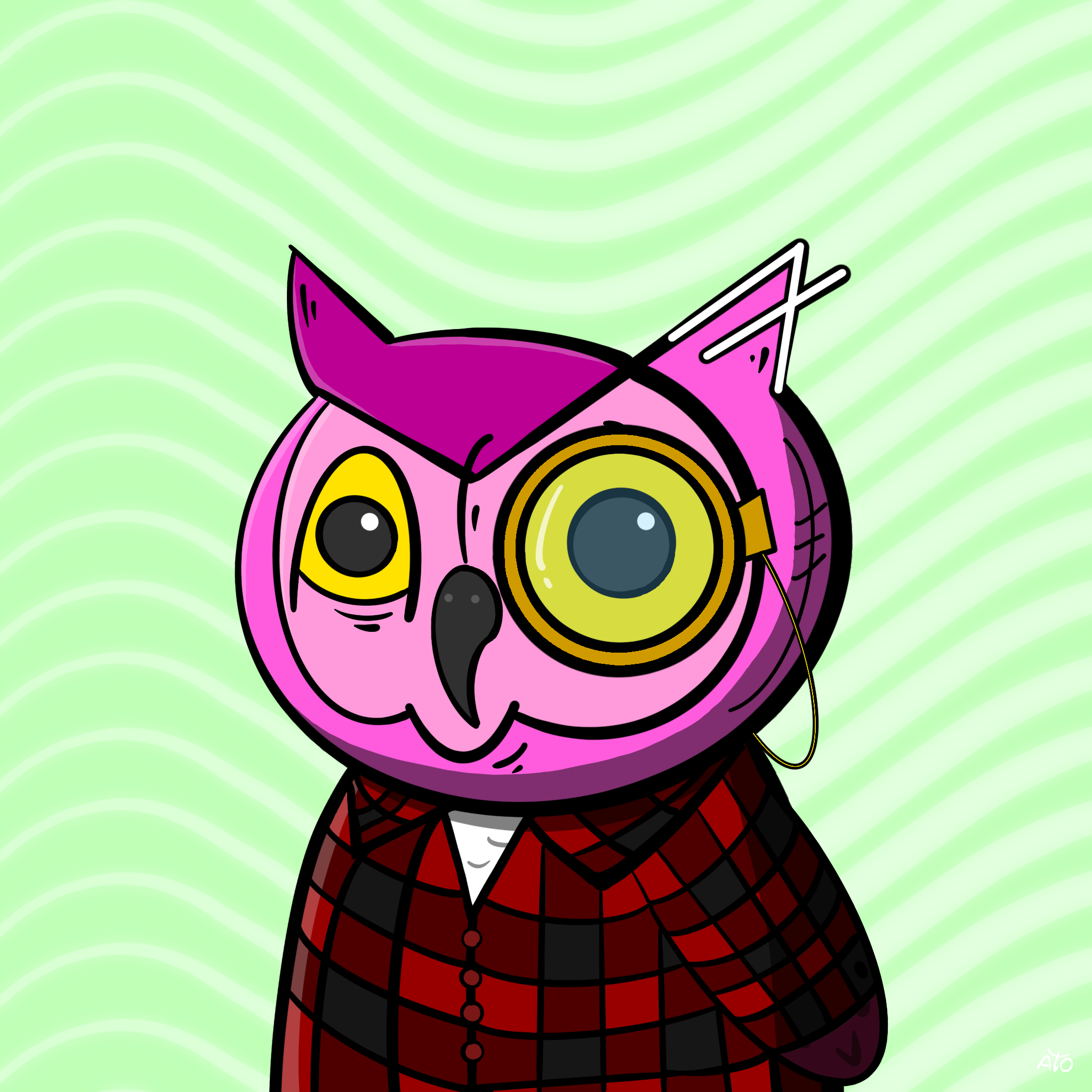 AOWL #357 NFT on Algorand