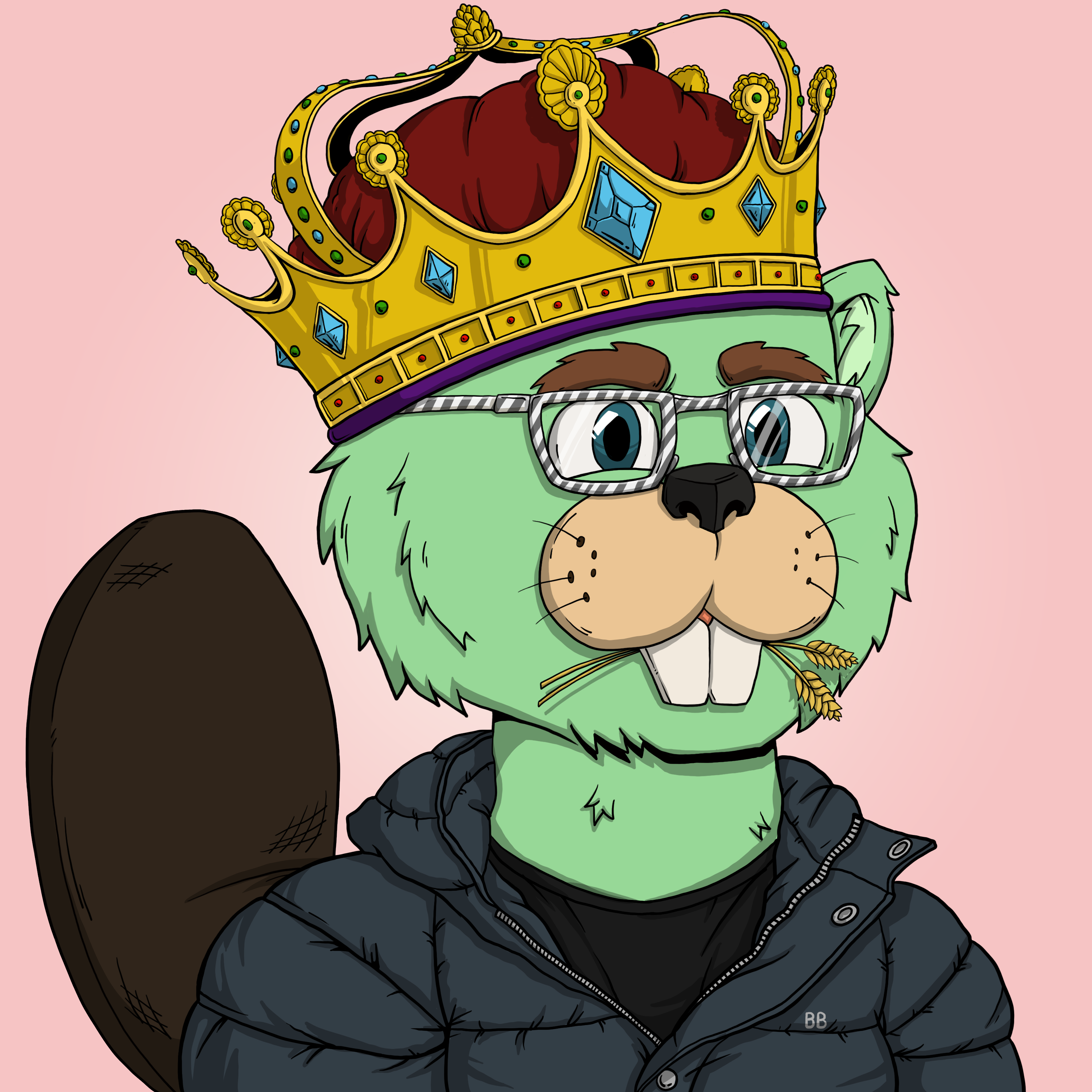 Beava Buds #1296 NFT on Algorand