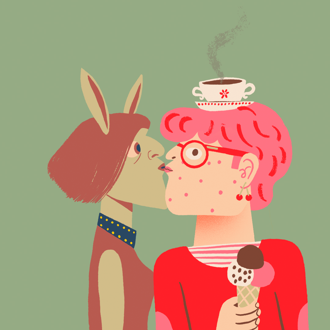 KissBit #1483 NFT on Algorand