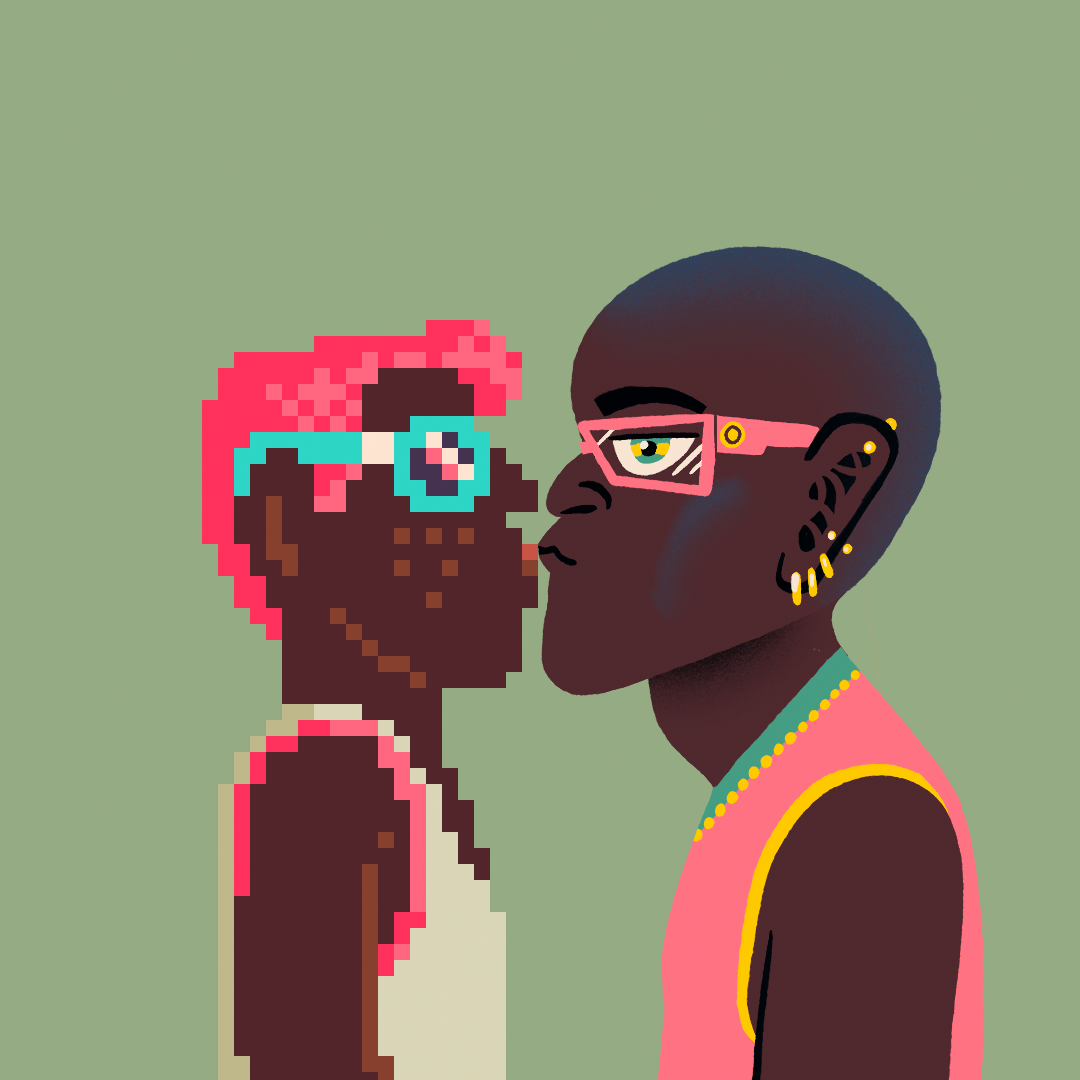 KissBit #3686 NFT on Algorand