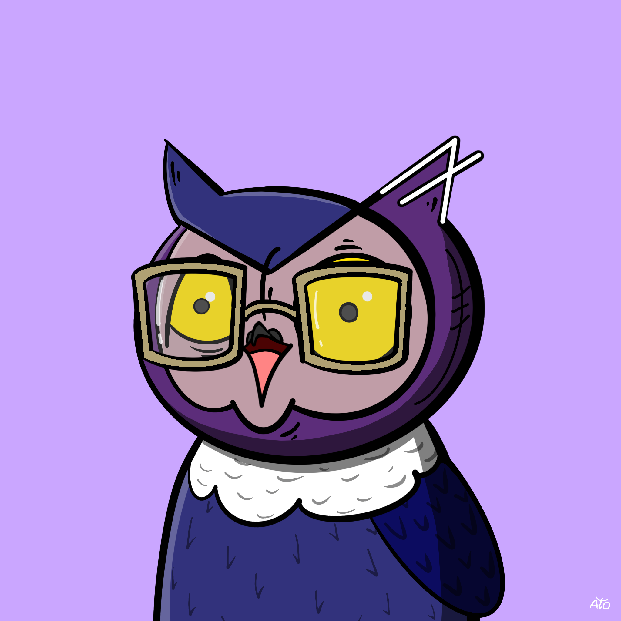 AOWL #1490 NFT on Algorand
