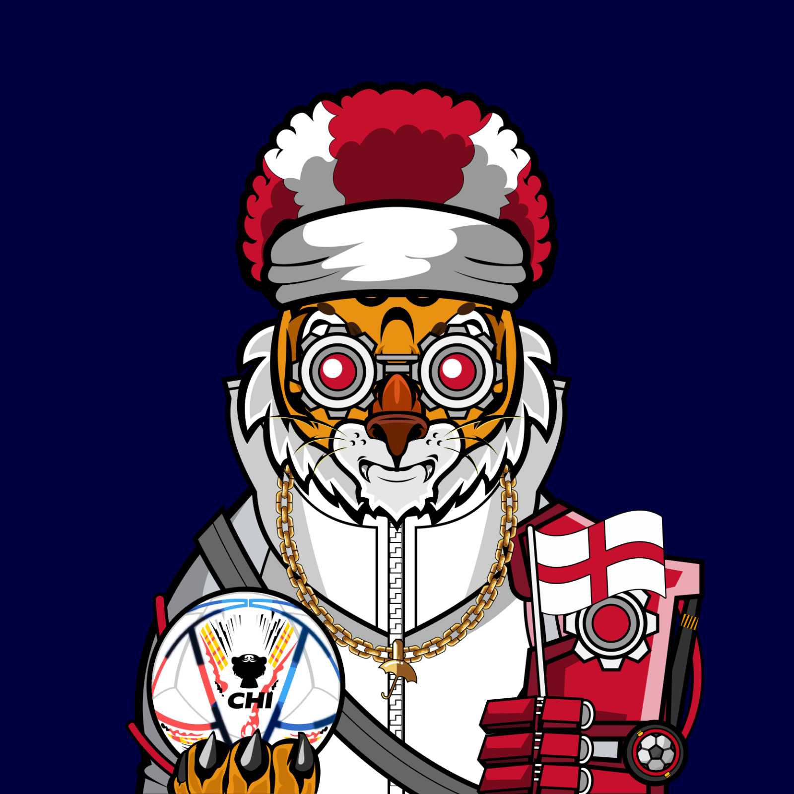 Football TigerChi #0805 NFT on Algorand