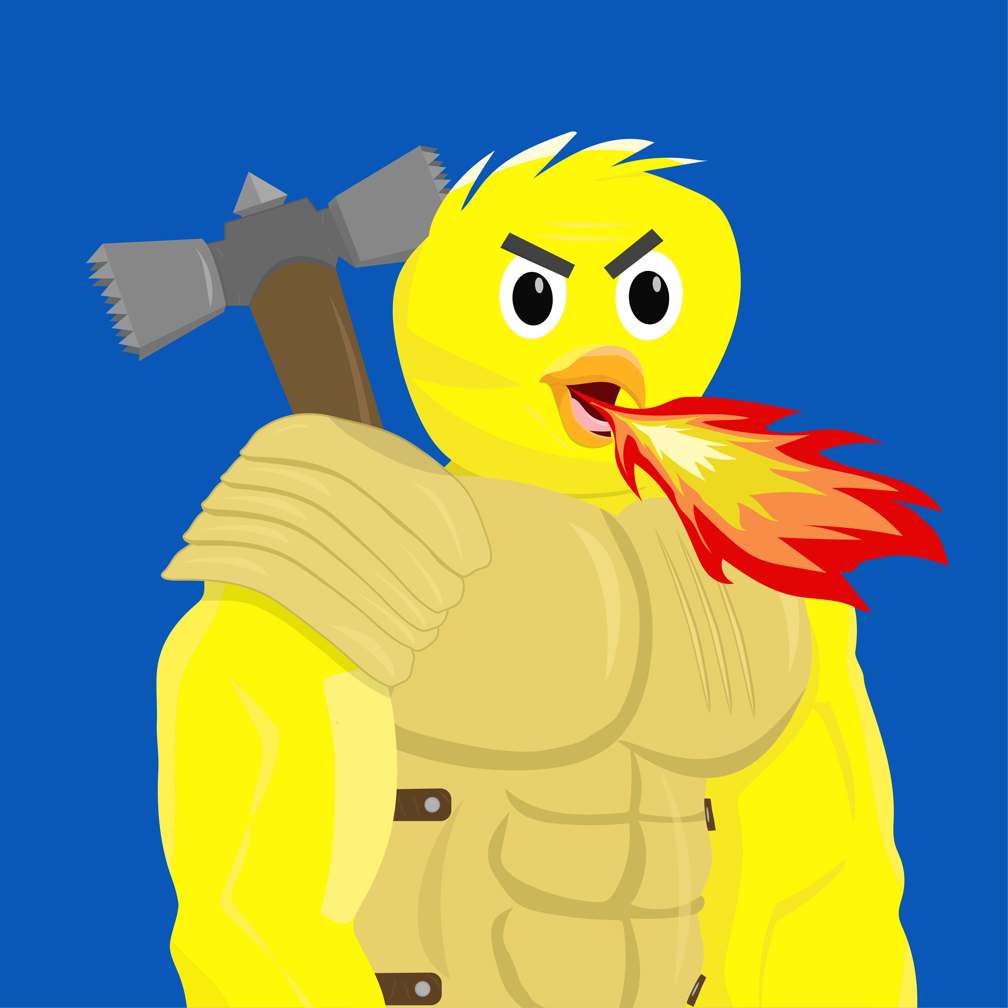 Buff Birb 043 NFT on Algorand