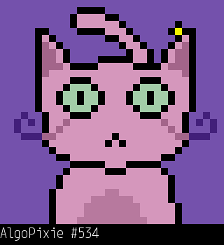 Algo Pixie #534 NFT on Algorand