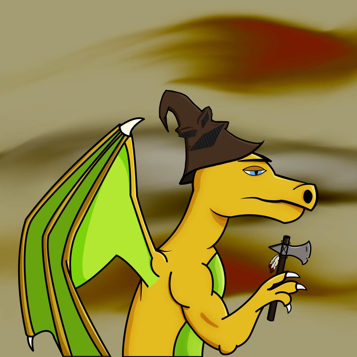 HI_Dragon: #448 NFT on Algorand
