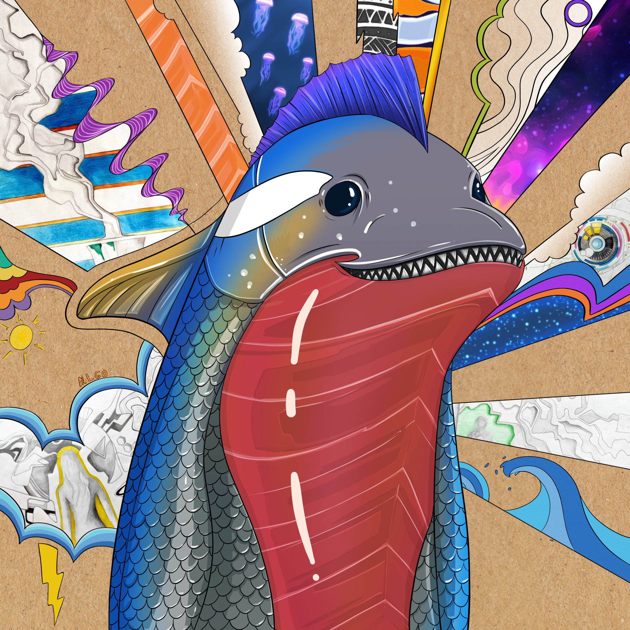 ORCA 2085 NFT on Algorand