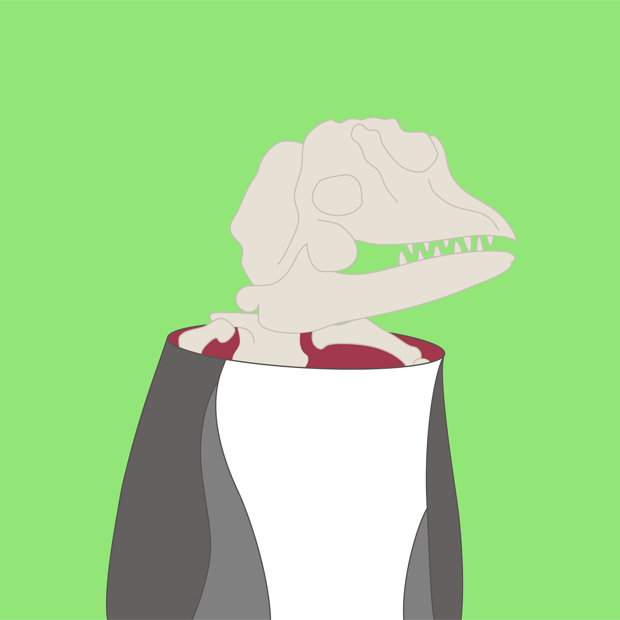 ORCA 2535 Skull NFT on Algorand