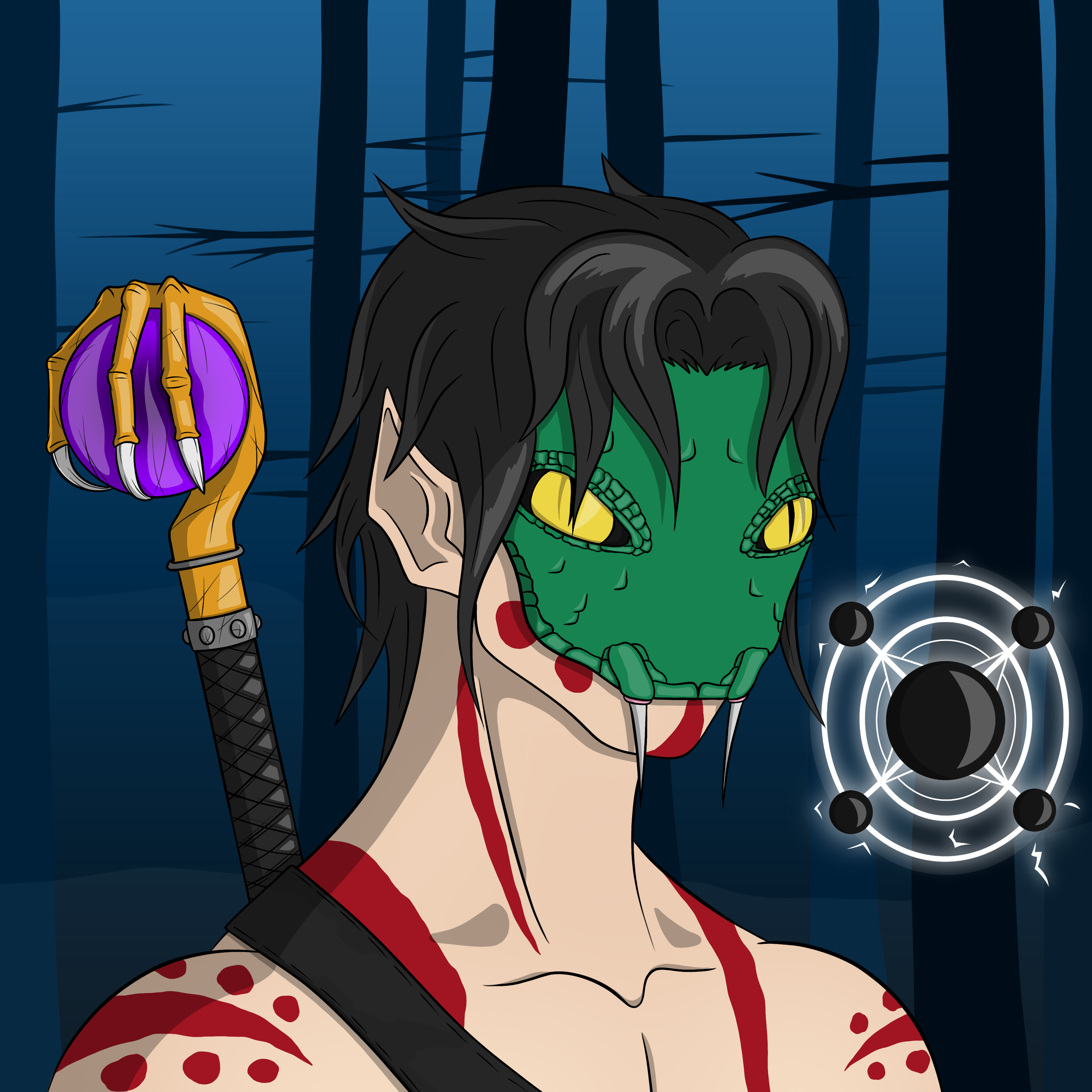 Dark Coin Champion #0791 NFT on Algorand