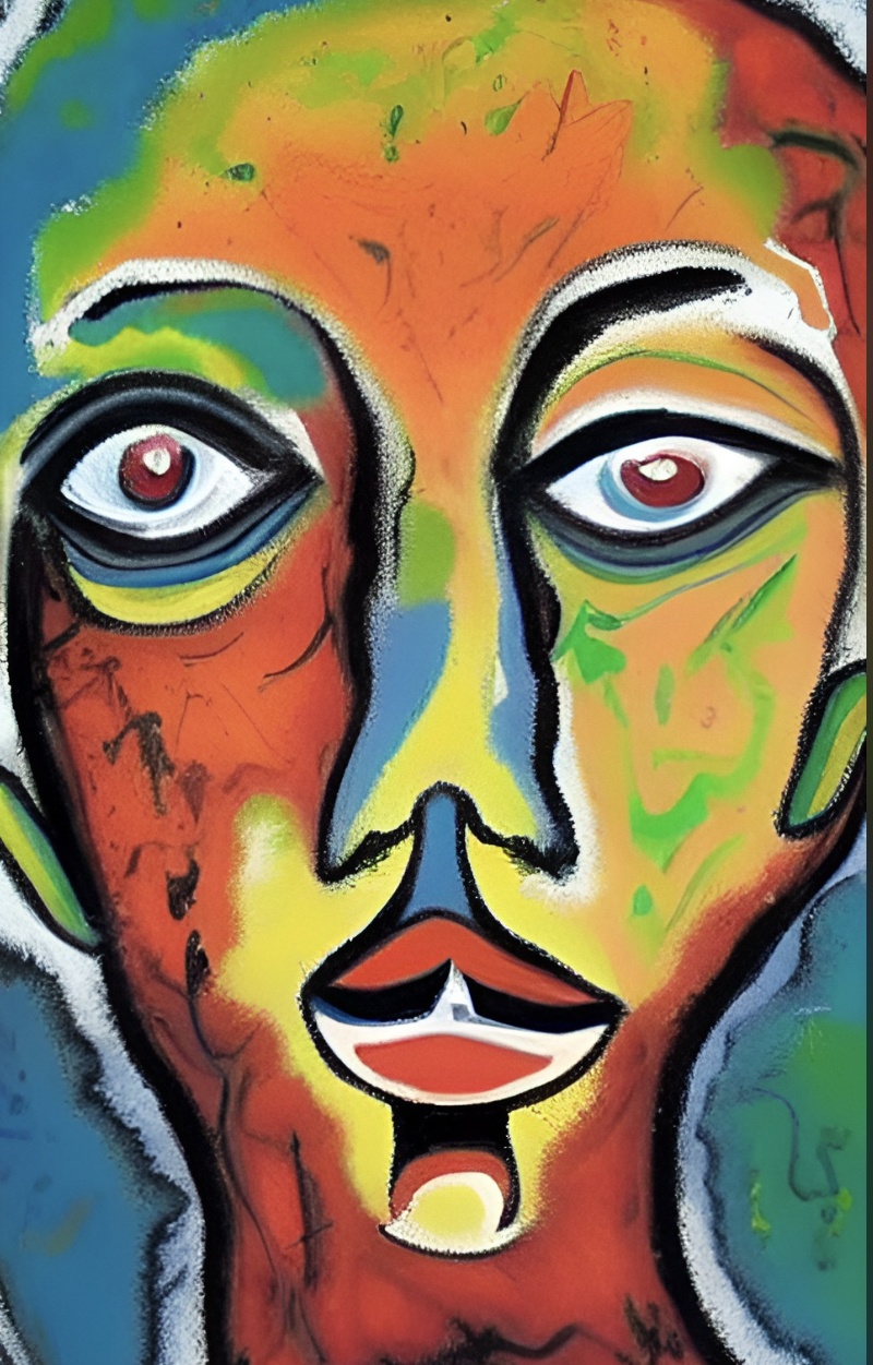JACKSON POLLOCK TRIBUTE #001 NFT on Algorand