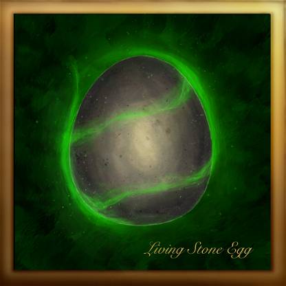 Living Stone Egg (gold)