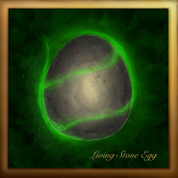 An image of Living Stone Egg (gold)