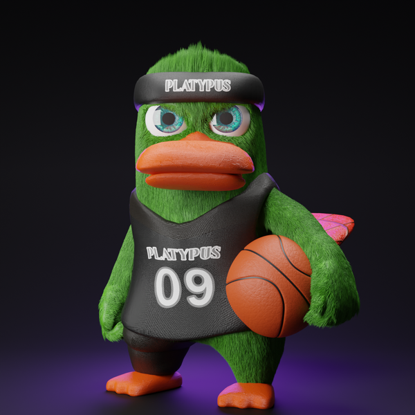 An image of #009 Slam and Dunk platypus