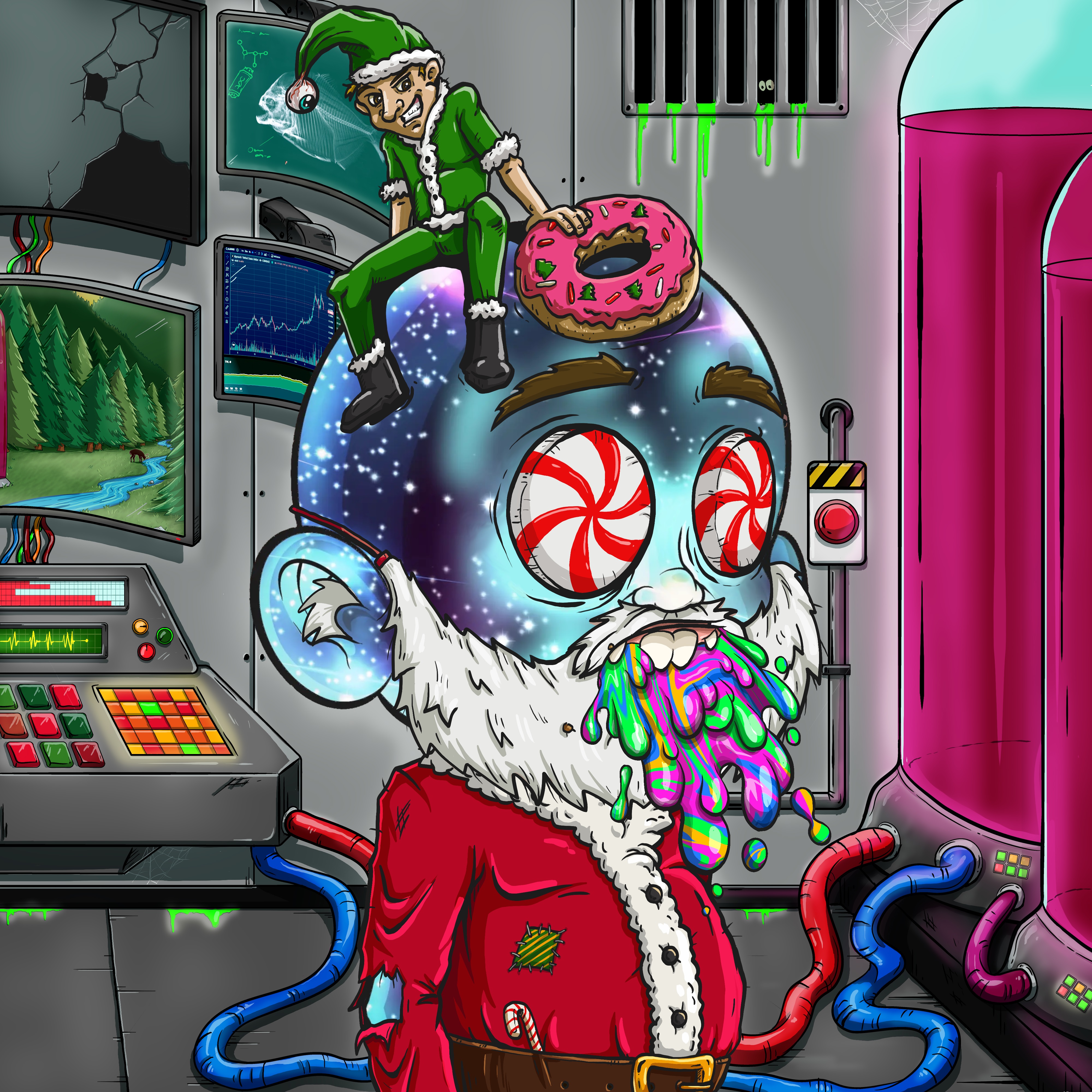 CRAZY COP #5032 NFT on Algorand