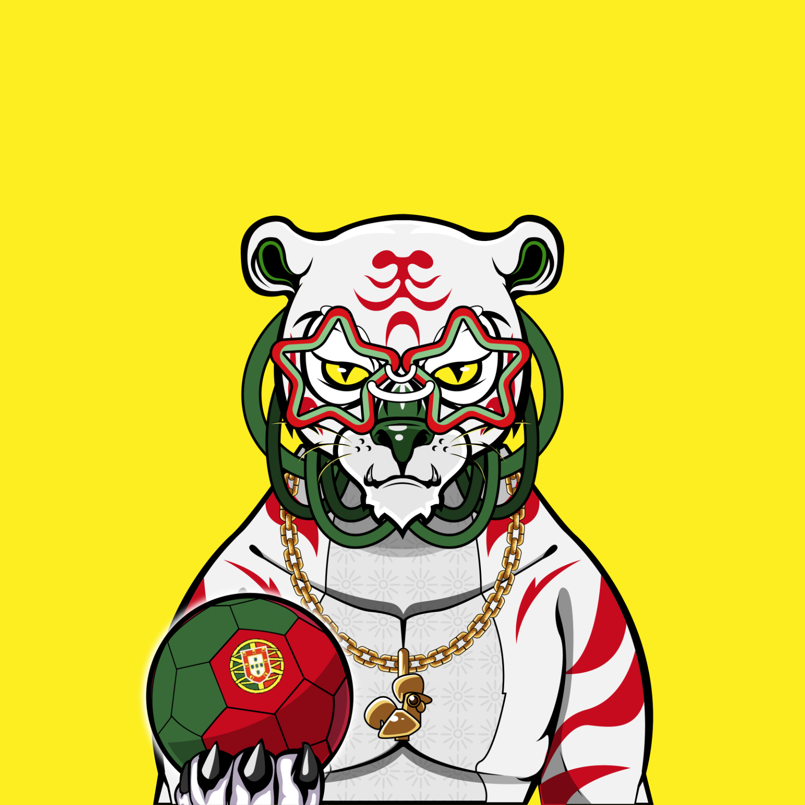 Football TigerChi #0754 NFT on Algorand