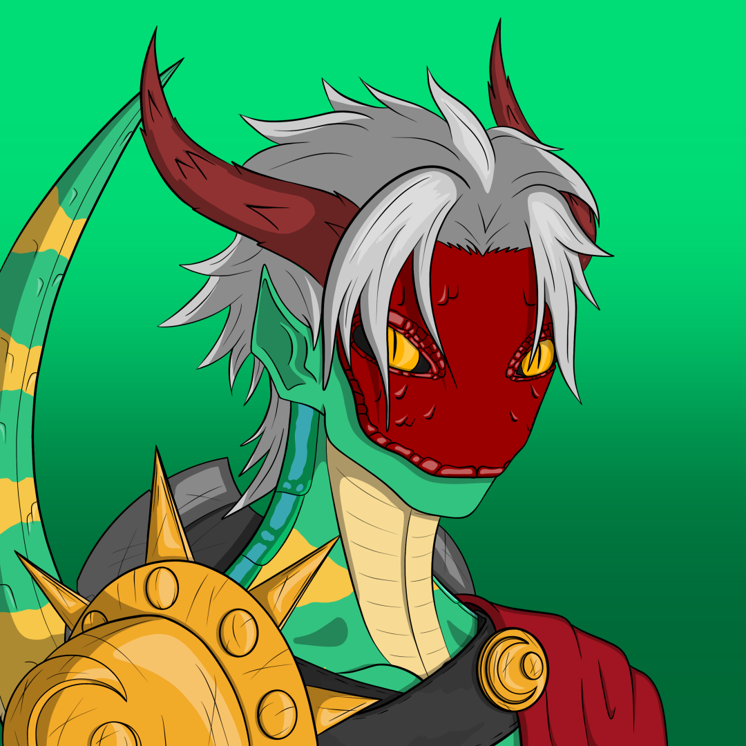 Dark Coin Champion #0110 NFT on Algorand