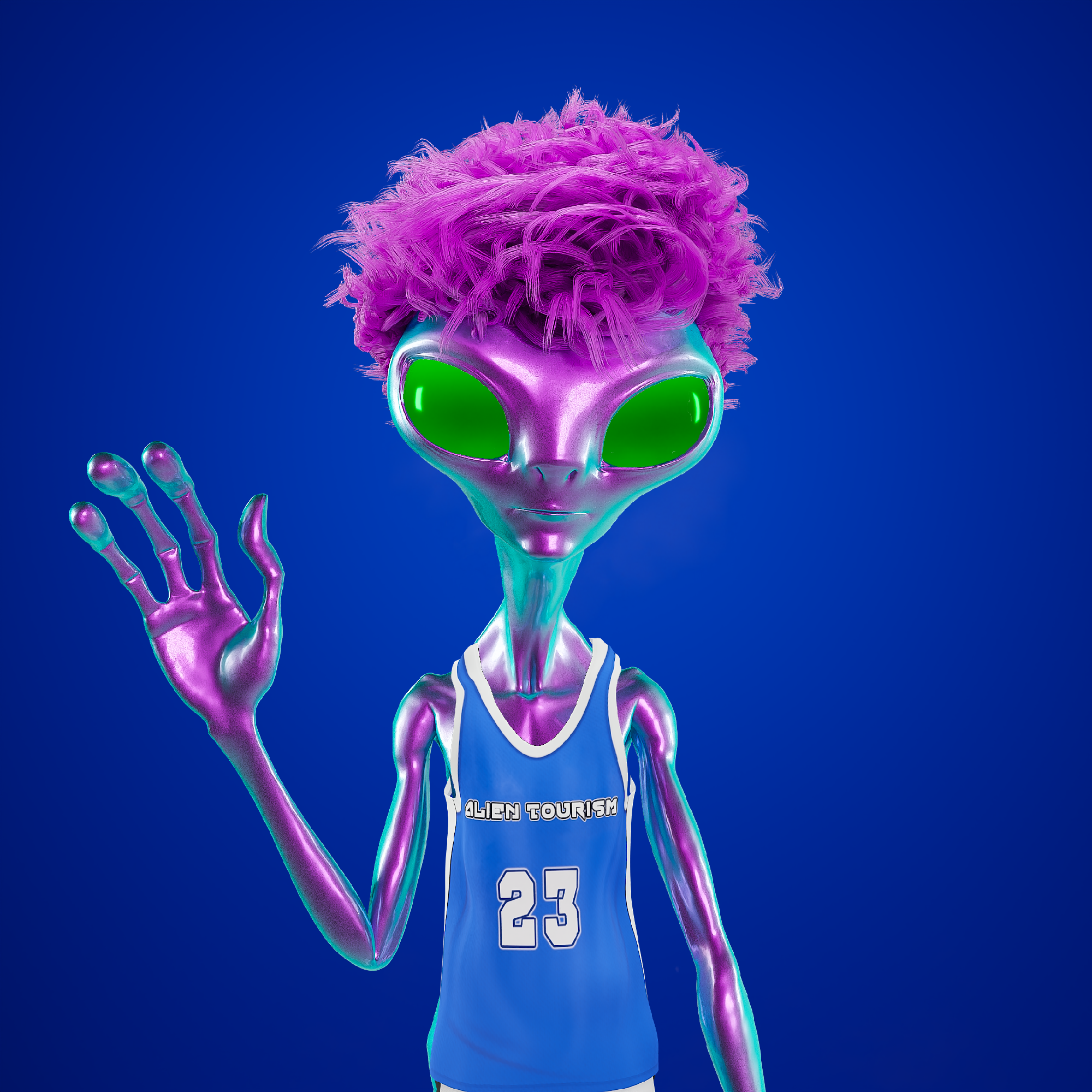 Alien Tourism1484 NFT on Algorand