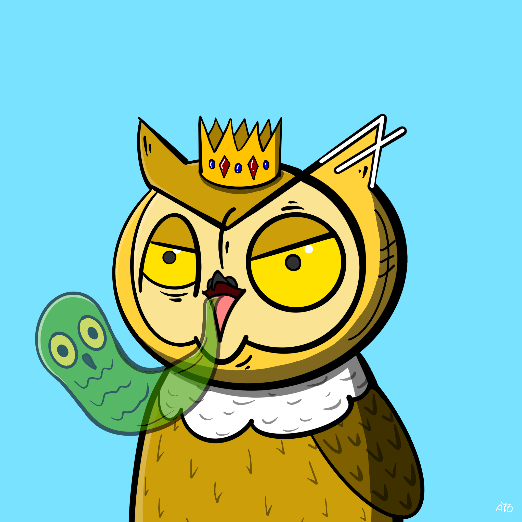 AOWL #221 NFT on Algorand