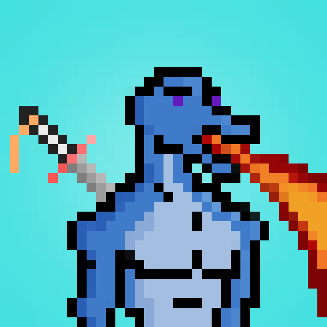 Pixel Dragon: #094 NFT on Algorand