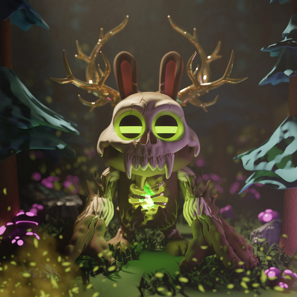 Image of #125 Forest Guardian Rebbit