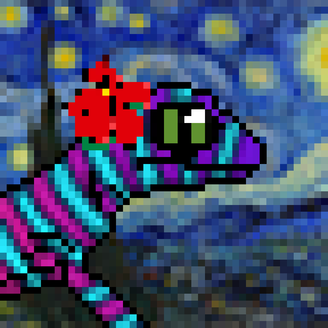 Pixel Geko: #0612 NFT on Algorand