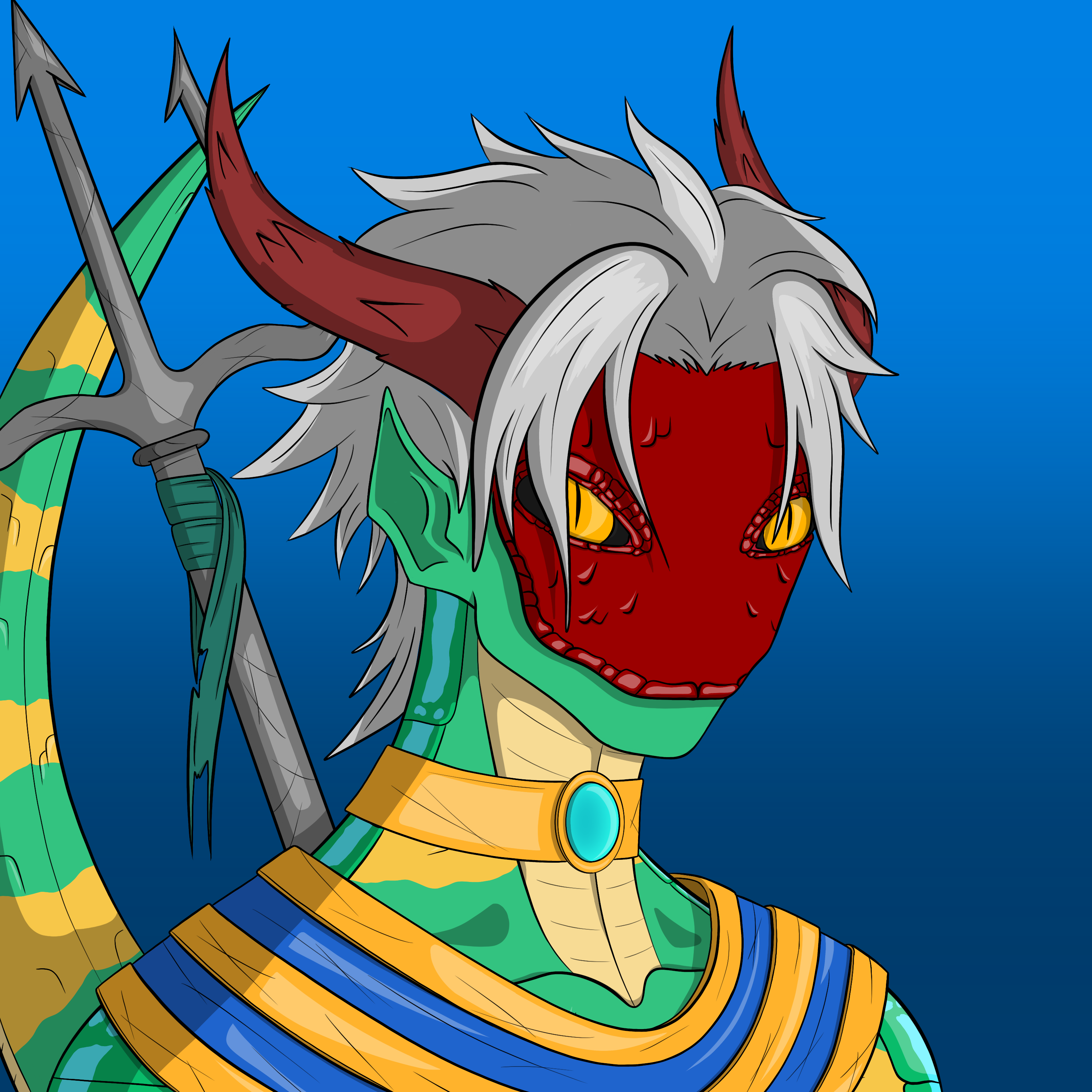 Dark Coin Champion #0976 NFT on Algorand