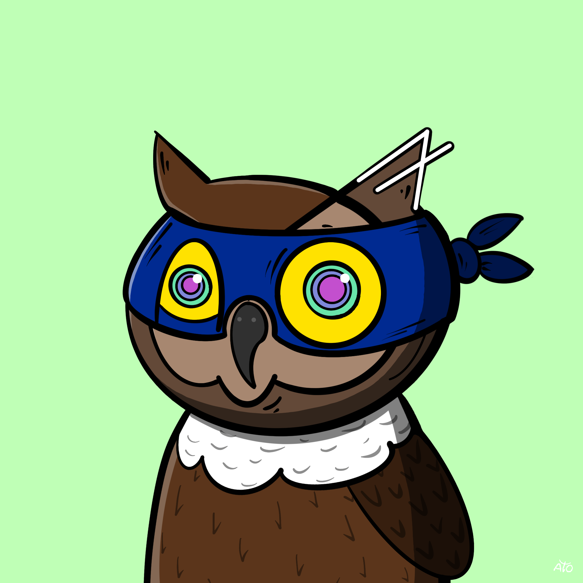 AOWL #1463 NFT on Algorand