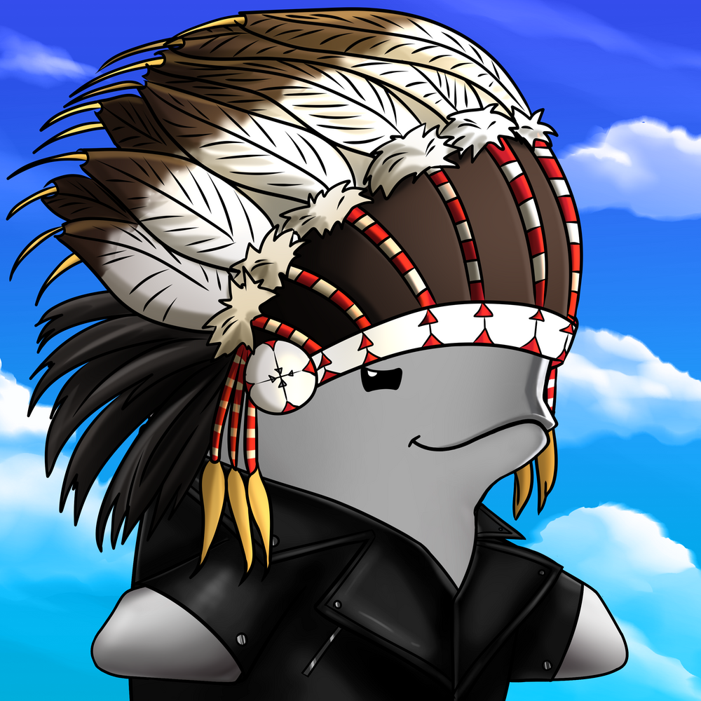 Big Brain Beluga #257 NFT on Algorand