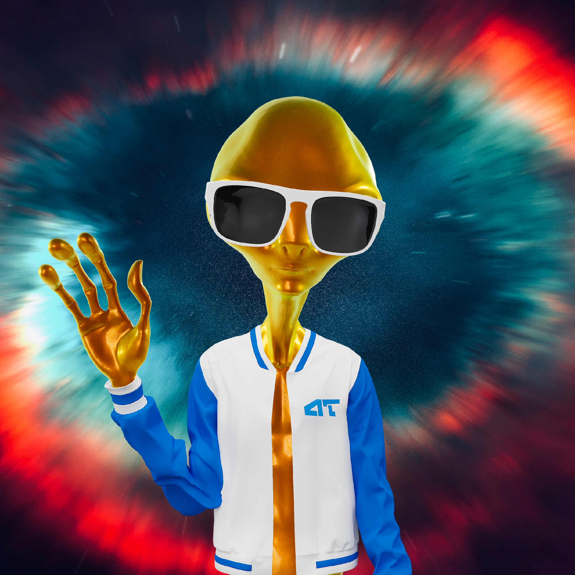 Alien Tourism323 NFT on Algorand