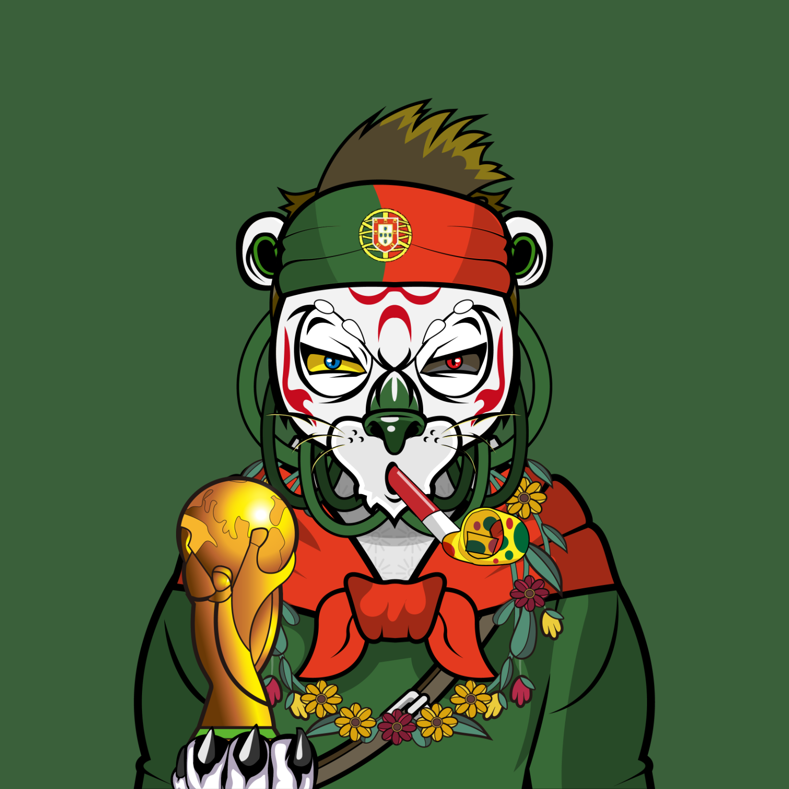 Football TigerChi #0485 NFT on Algorand