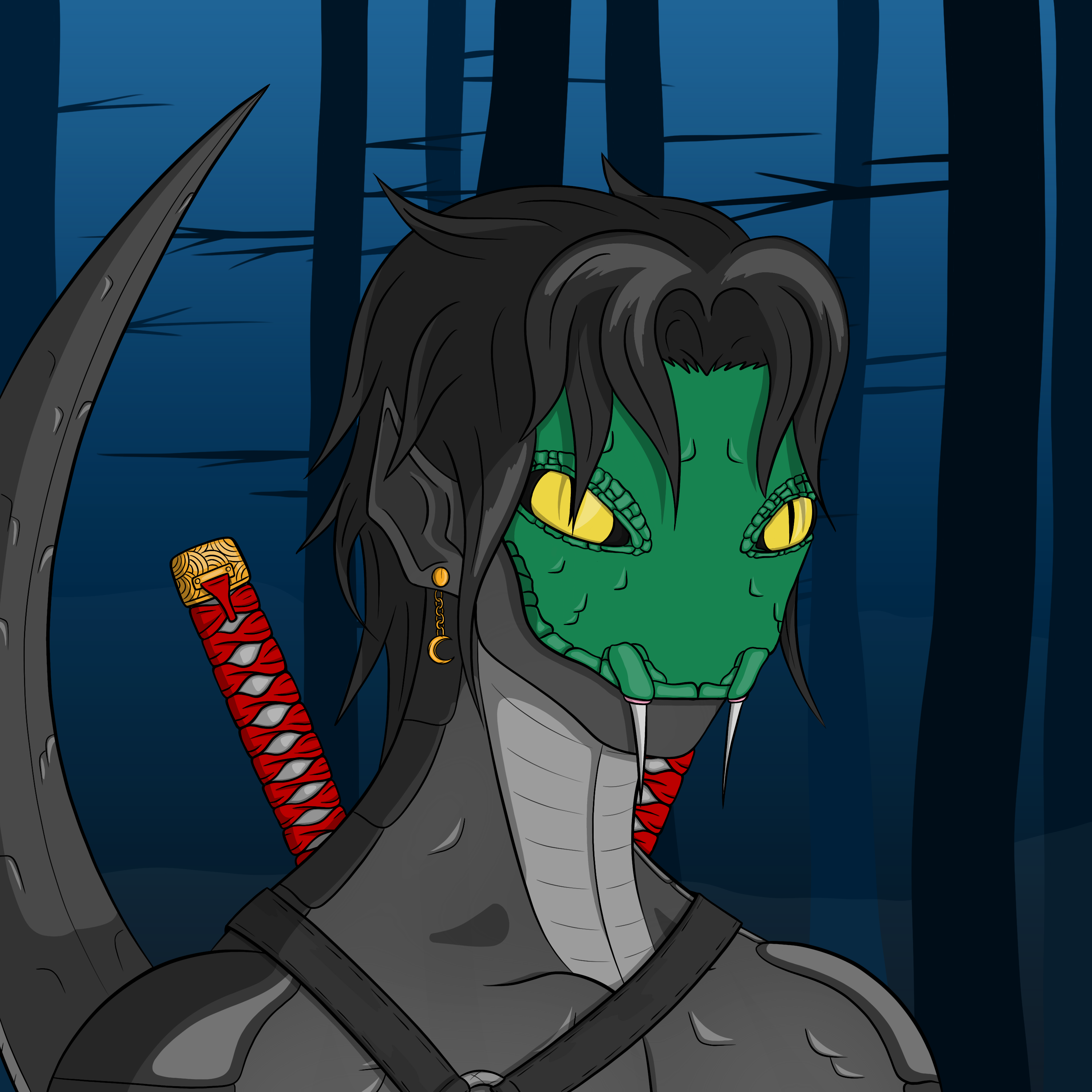 Dark Coin Champion #0040 NFT on Algorand