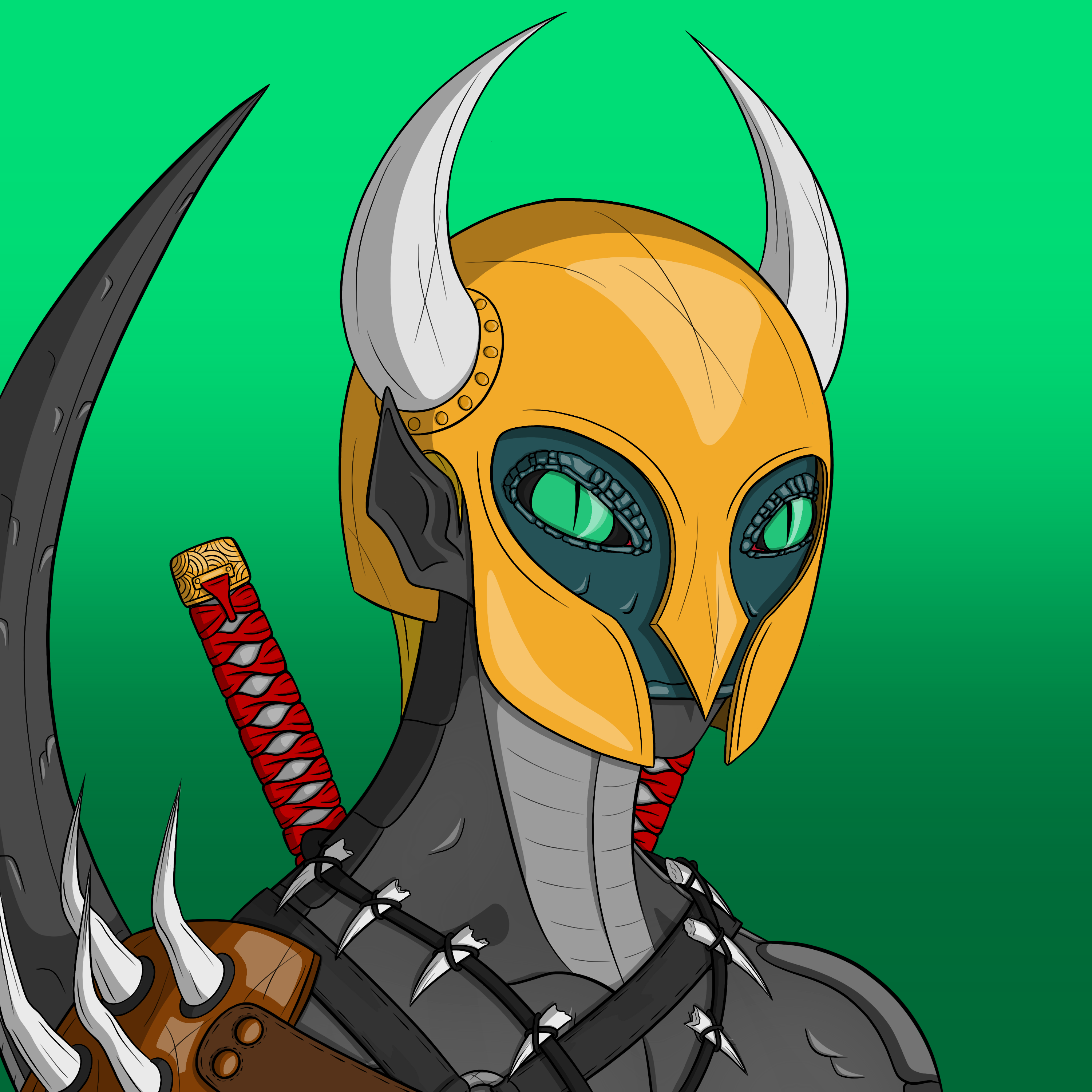 Dark Coin Champion #0826 NFT on Algorand