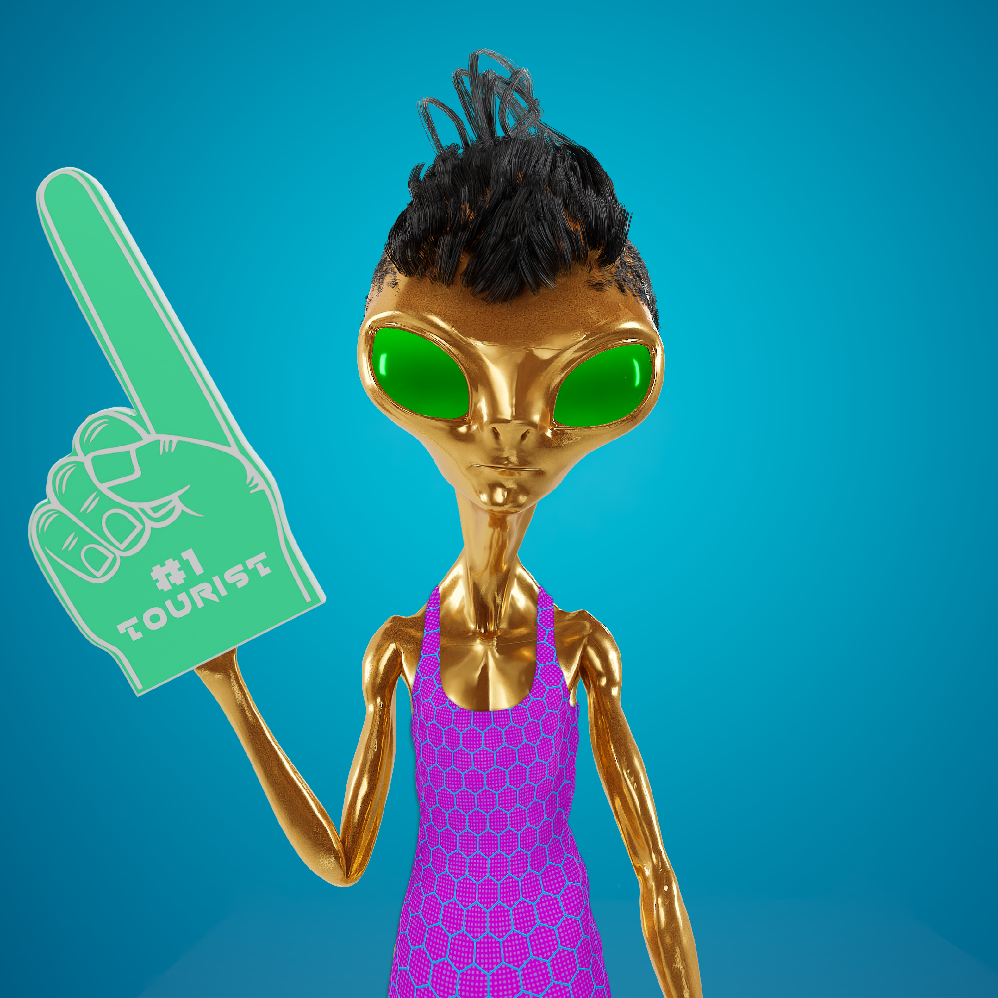 Alien Tourism1625 NFT on Algorand