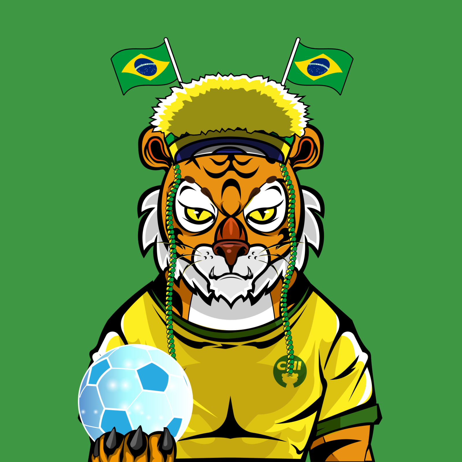 Football TigerChi #1724 NFT on Algorand