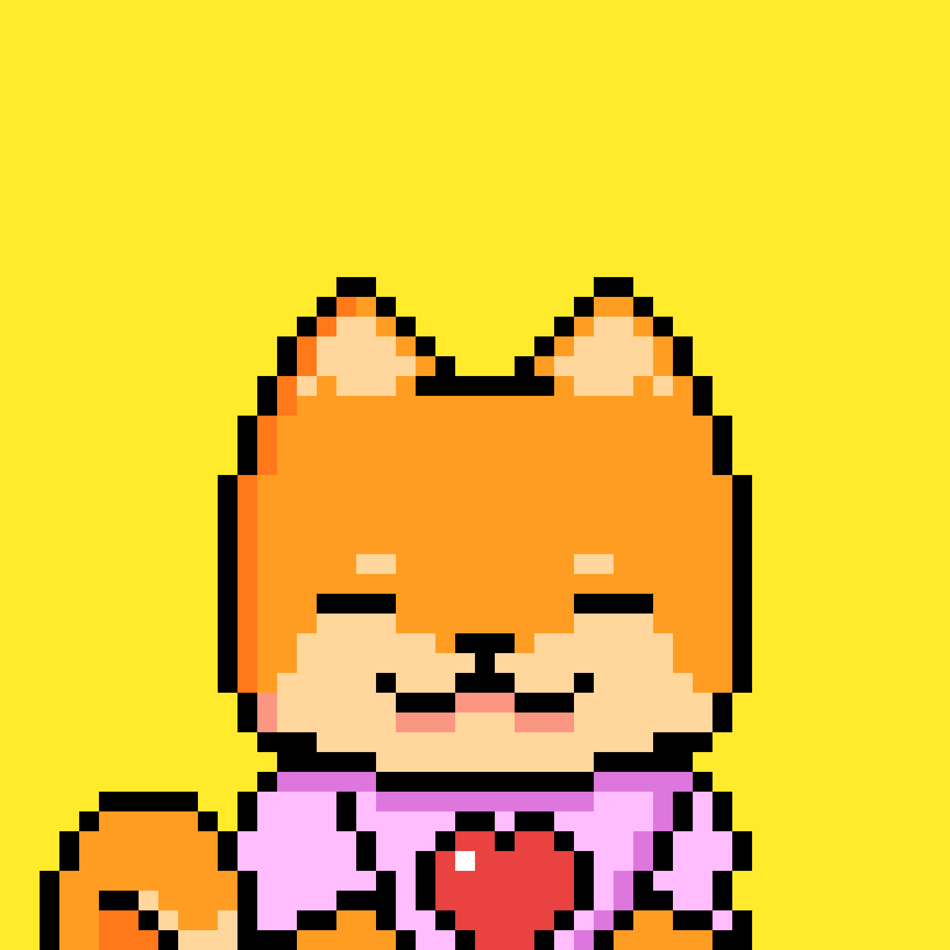 Pixel Inu #648 NFT on Algorand