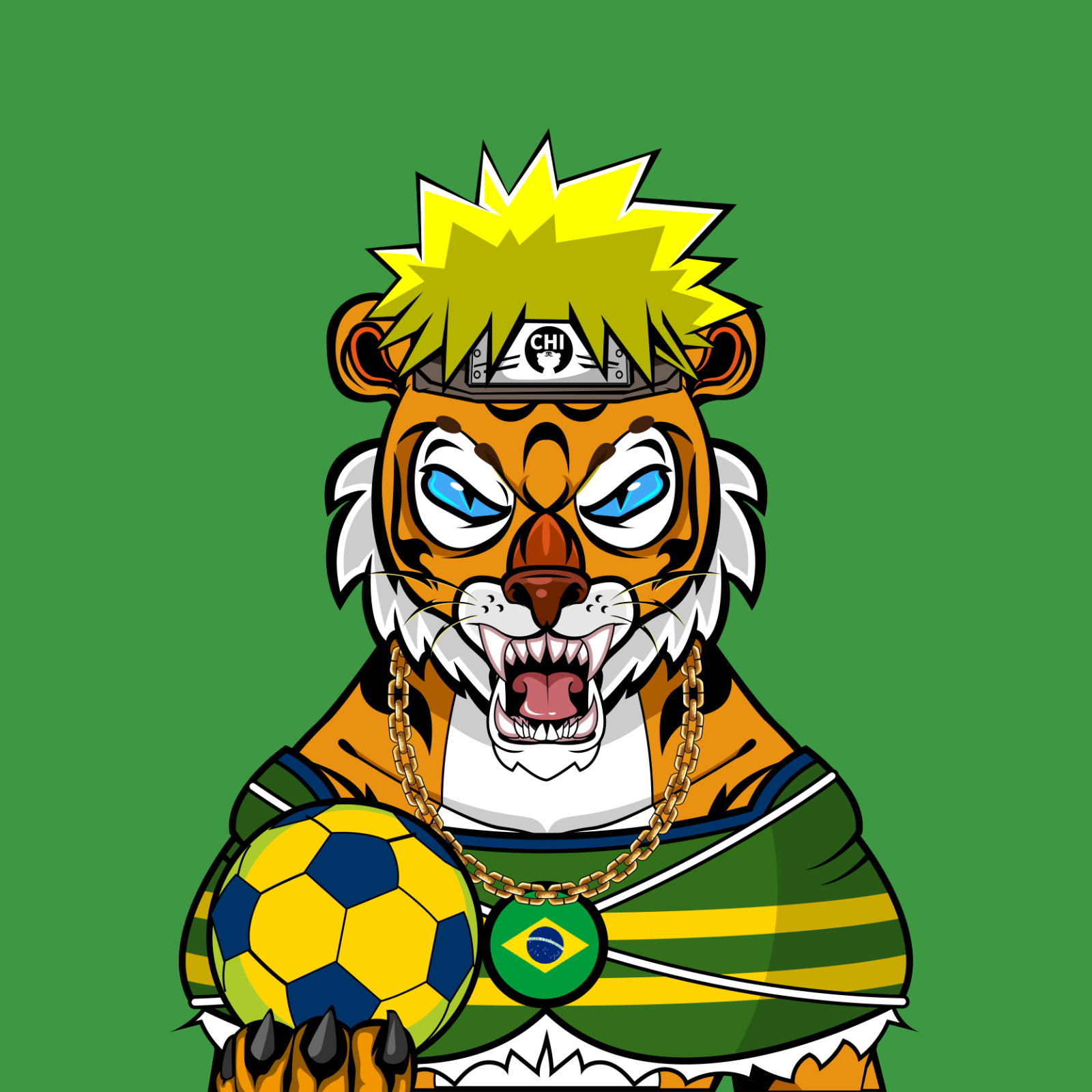 Football TigerChi #0566 NFT on Algorand