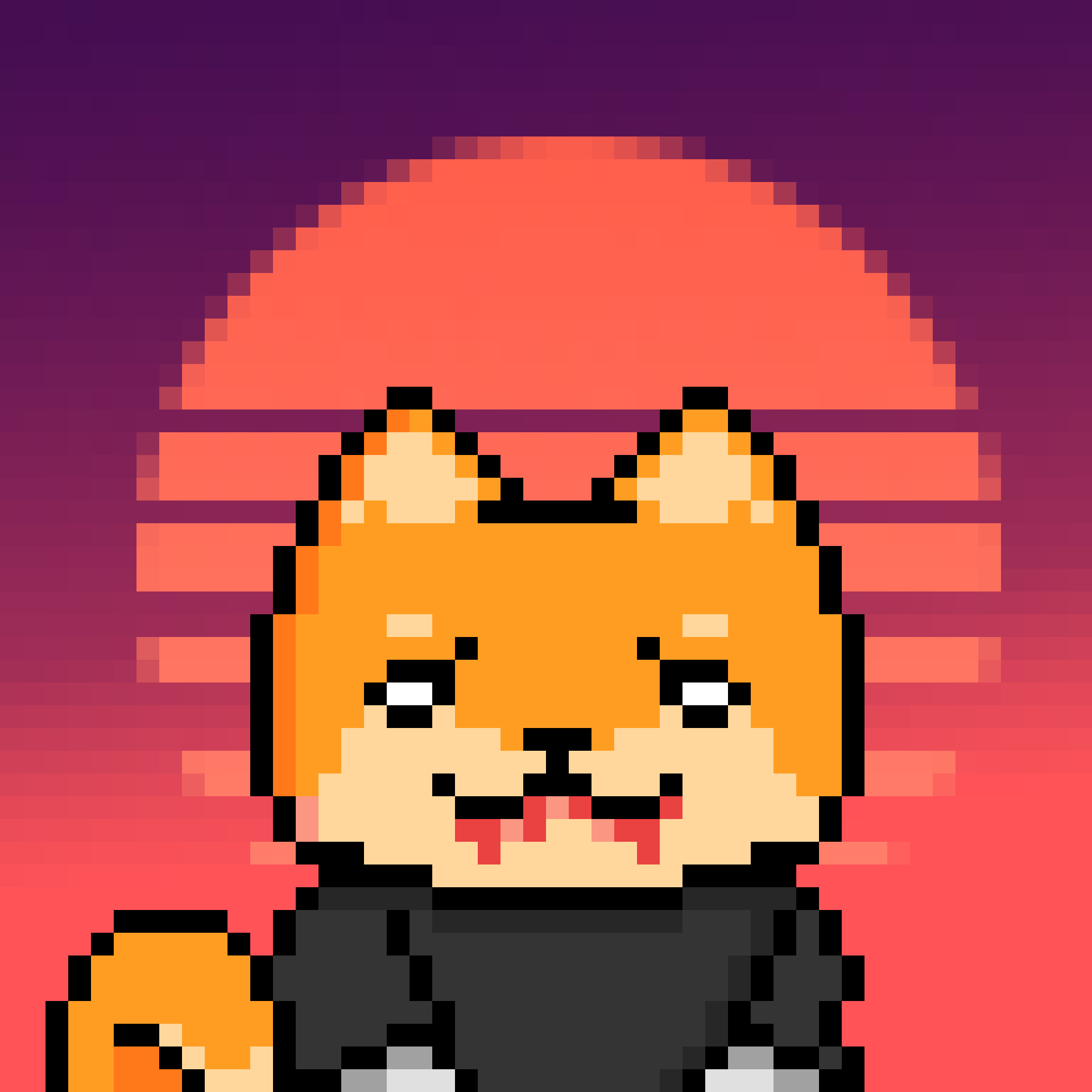 Pixel Inu #435 NFT on Algorand