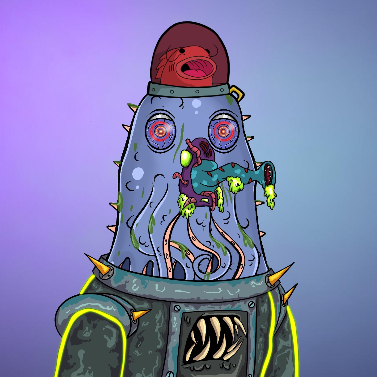 Mutant Ghetto Pigeon #664 NFT on Algorand