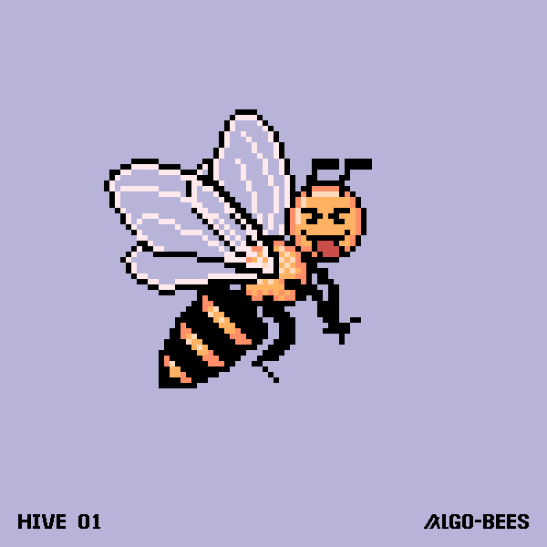 Image of ALGO-BEES H1 #006-04 Cheeky