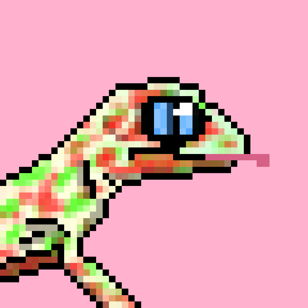 Pixel Geko: #0063 NFT on Algorand